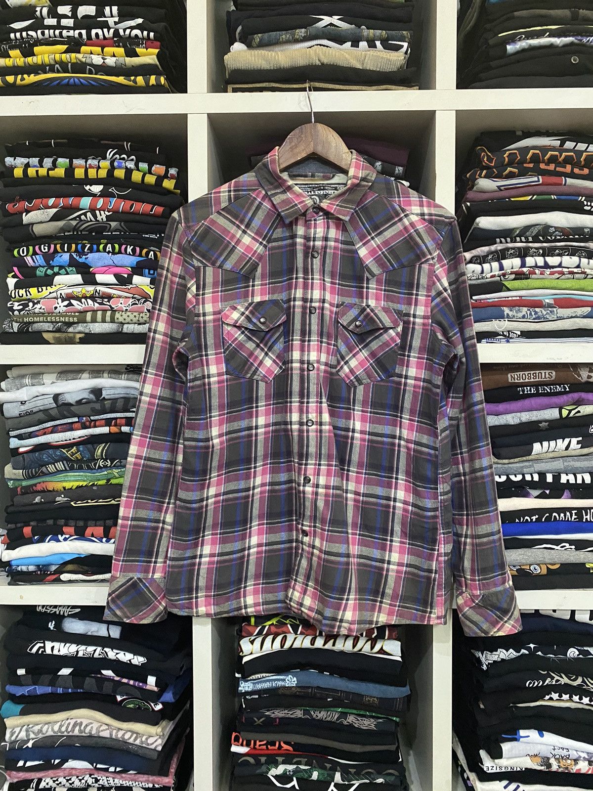 Flannel × Vintage Vintage Neutral Infinity Flannel Size US M / EU 48-50 / 2 - 1 Thumbnail