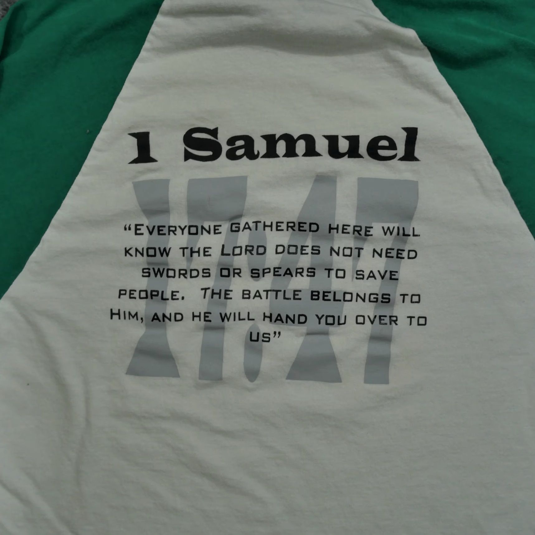 Vintage VINTAGE Christian Shirt Adult M White Green Baseball The Sandlot 2008 Y2K Size US M / EU 48-50 / 2 - 6 Thumbnail