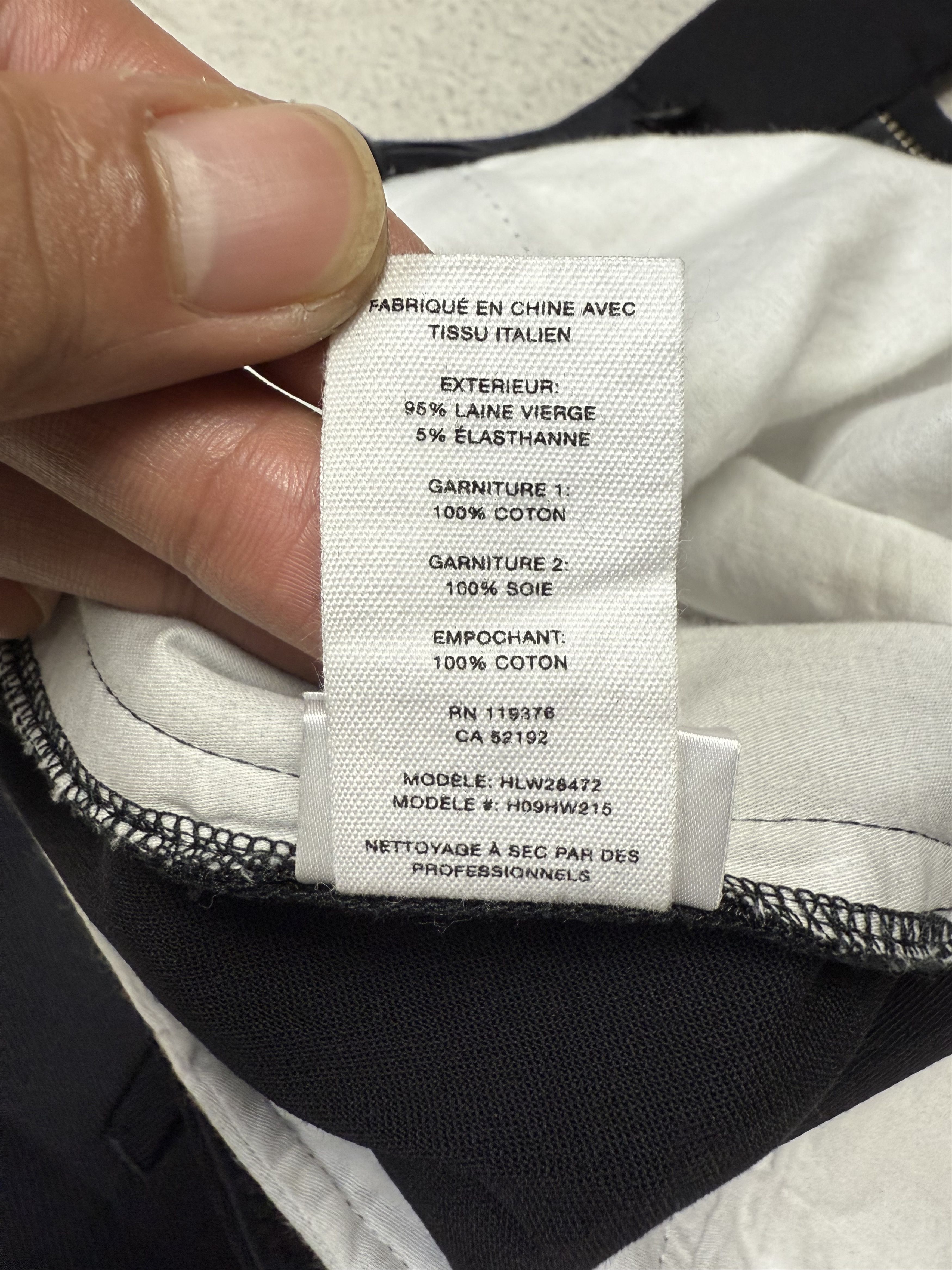 Helmut Lang Helmut Lang Side Zipper Wool Pants Size 4 Size 30" / US 8 / IT 44 - 10 Thumbnail