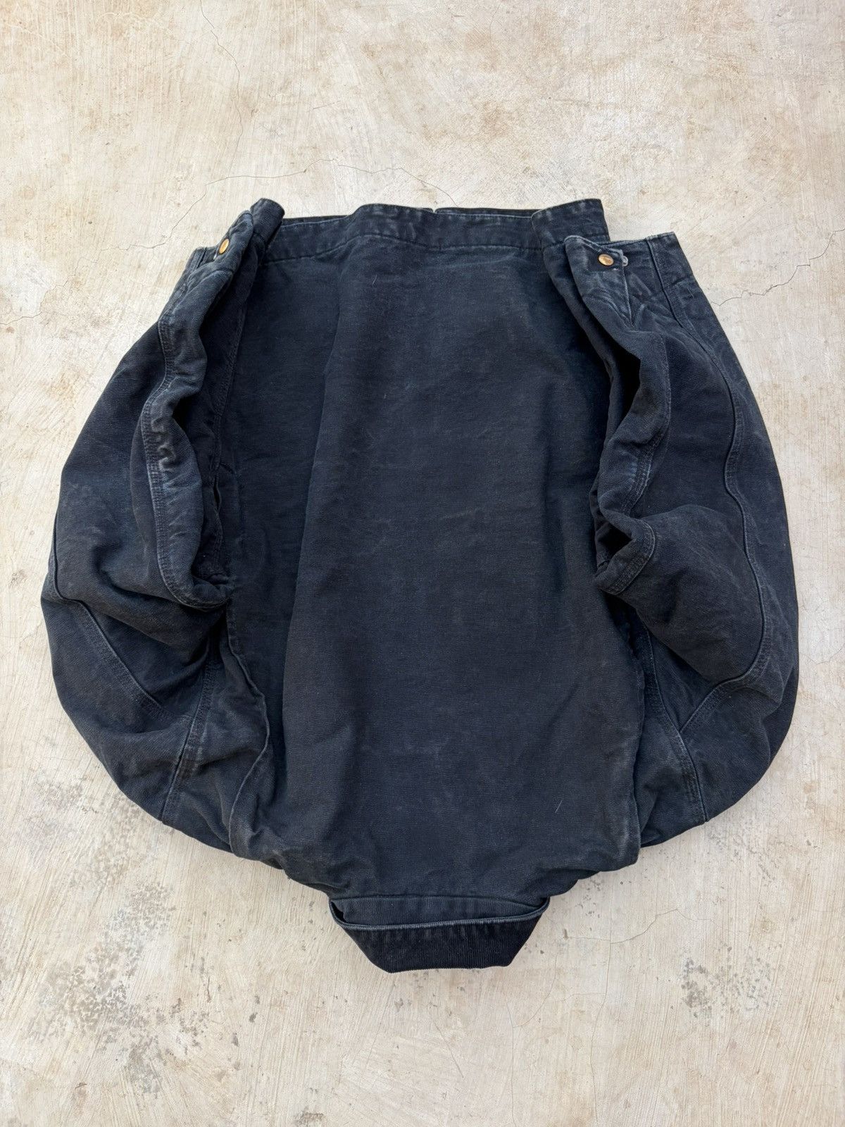 Carhartt Vintage Sunfaded Carhartt Detroit Jacket EJ001 BLK Size US L / EU 52-54 / 3 - 8 Thumbnail