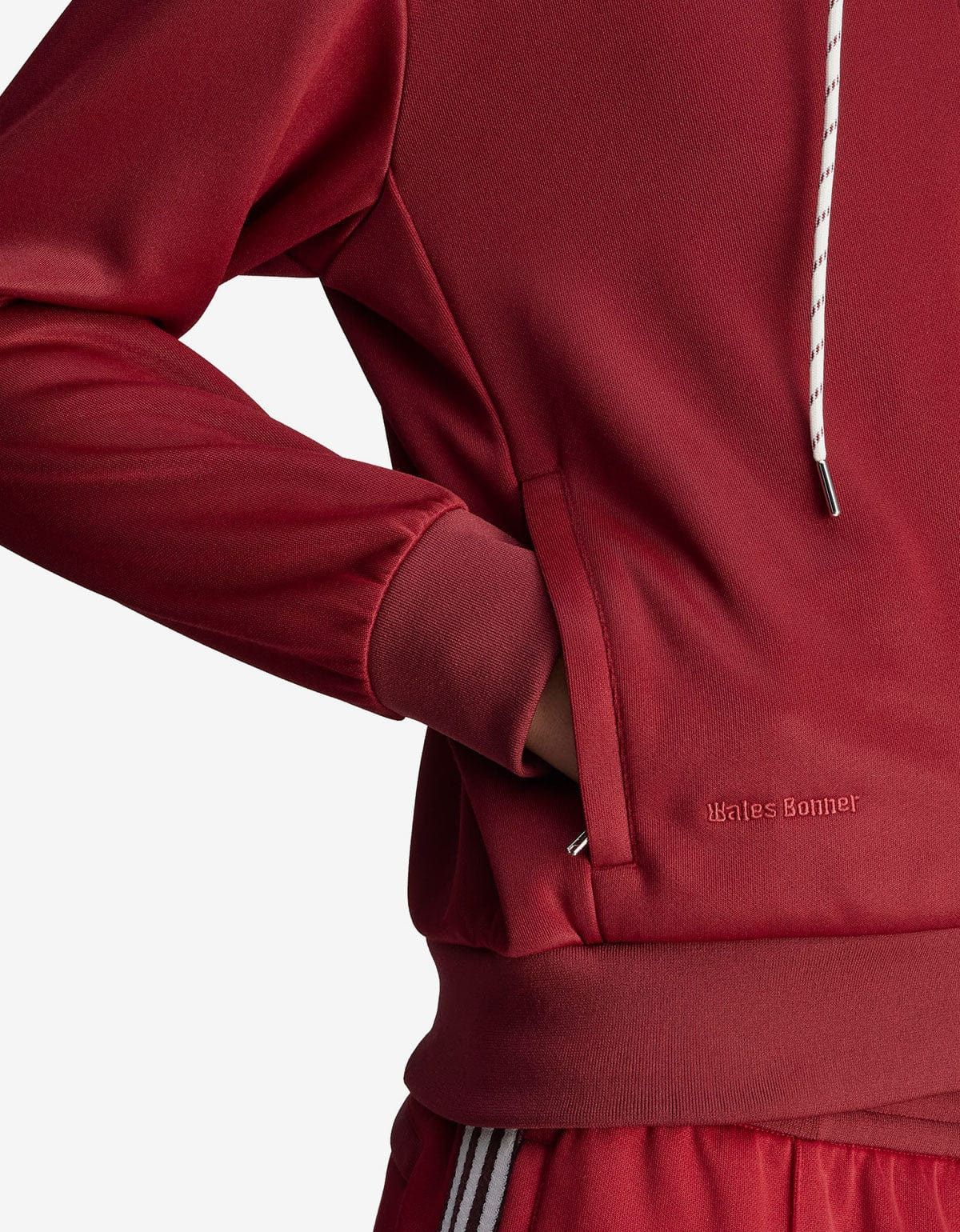 Adidas Wales Bonner x Adidas Collegiate Burgundy Track Hoodie Size US S / EU 44-46 / 1 - 5 Thumbnail