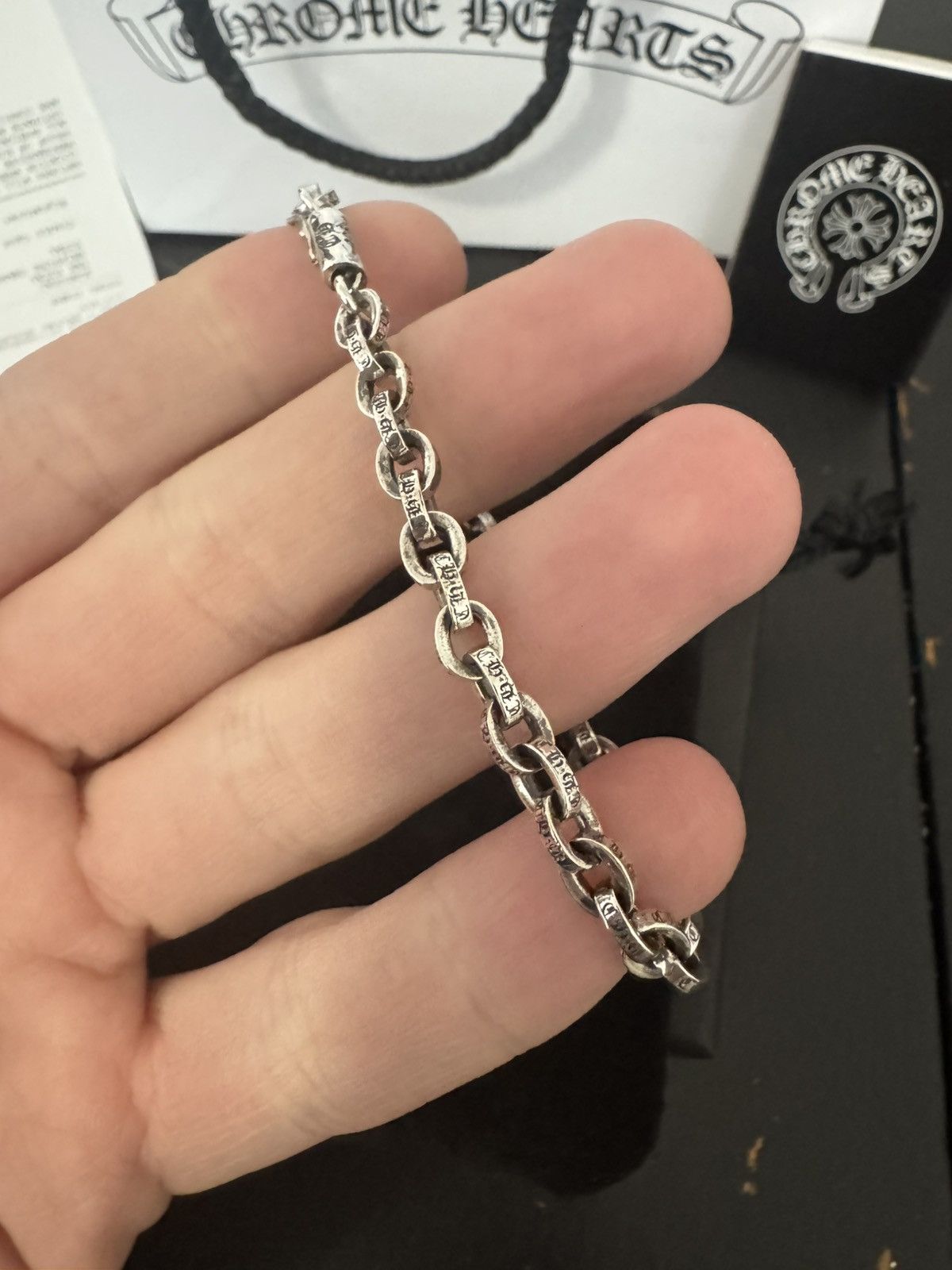 Chrome Hearts Chrome hearts, paper chain bracelet Size ONE SIZE - 7 Thumbnail