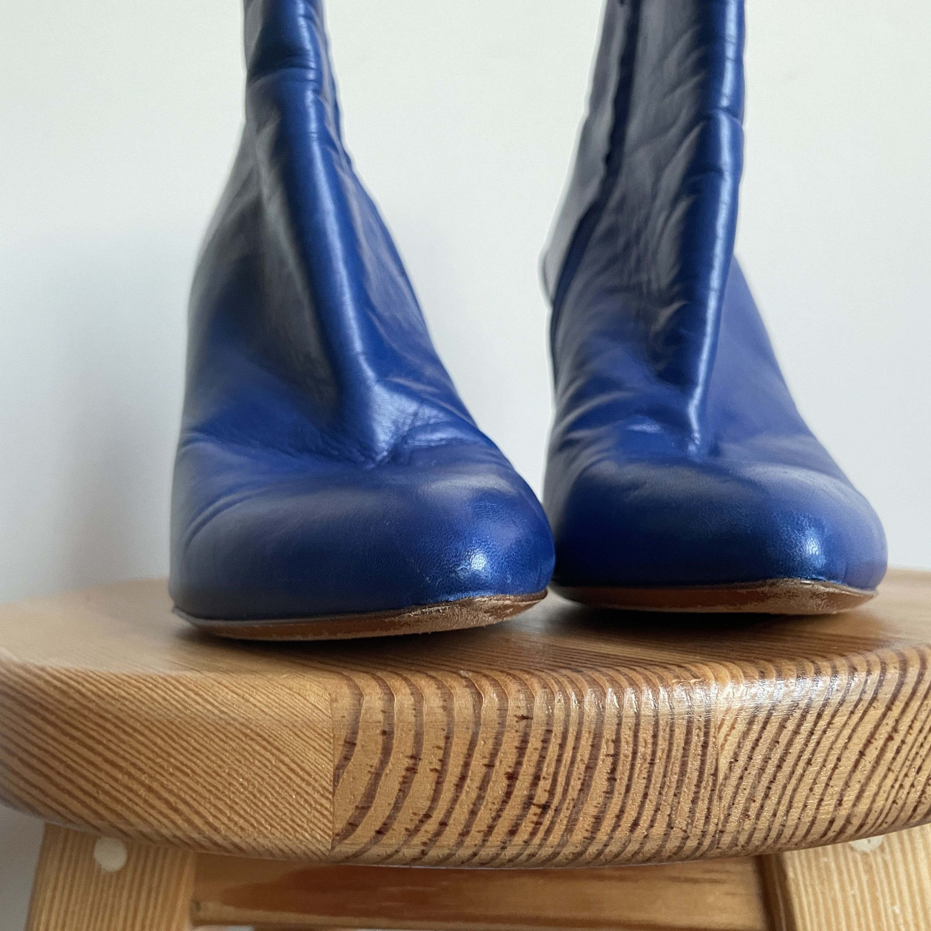 Maison Margiela Maison Margiela Leather Heeled Ankle Booties Size EUR 38 Size US 8 / IT 38 - 7 Thumbnail