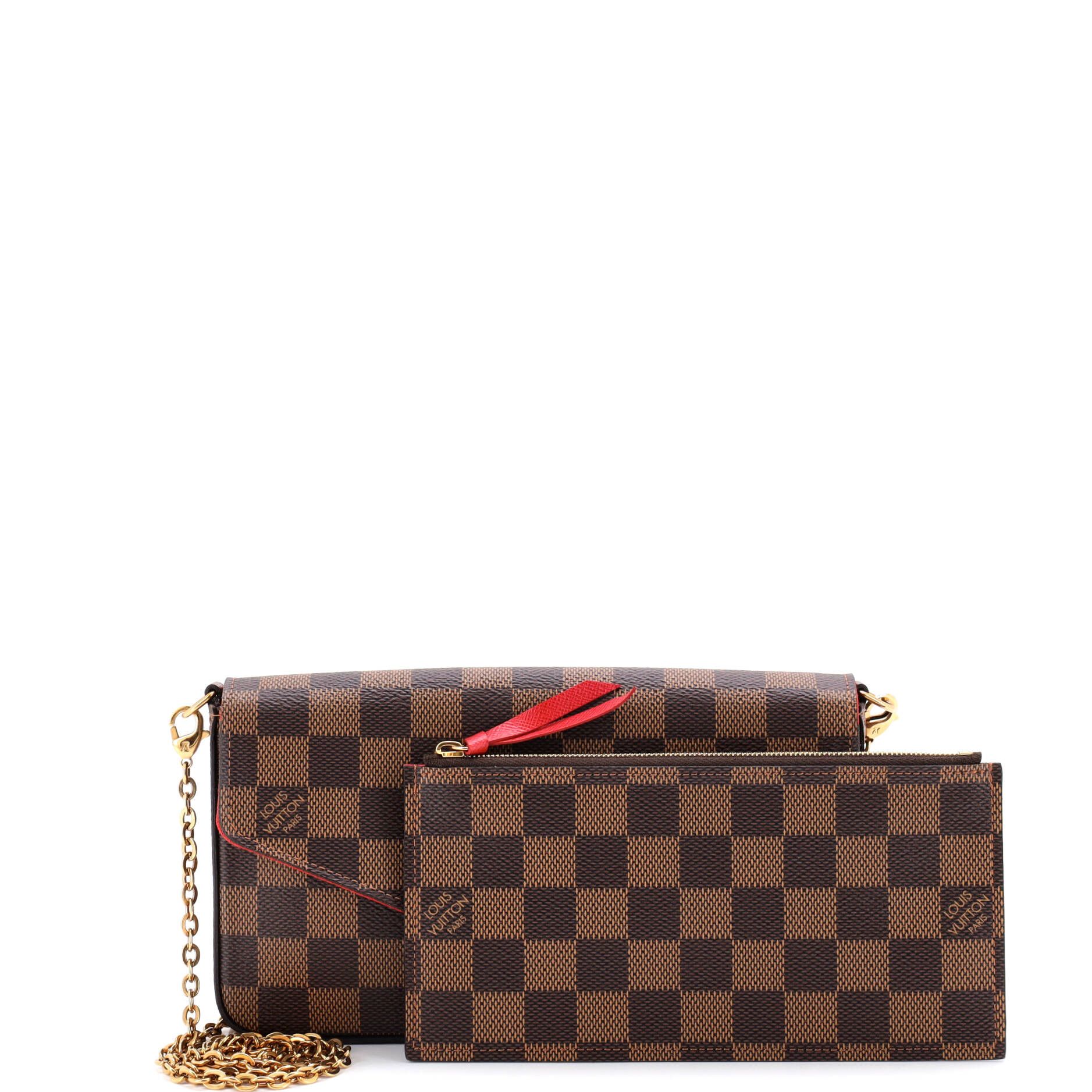 Louis Vuitton Felicie Pochette Damier Size ONE SIZE - 1 Thumbnail