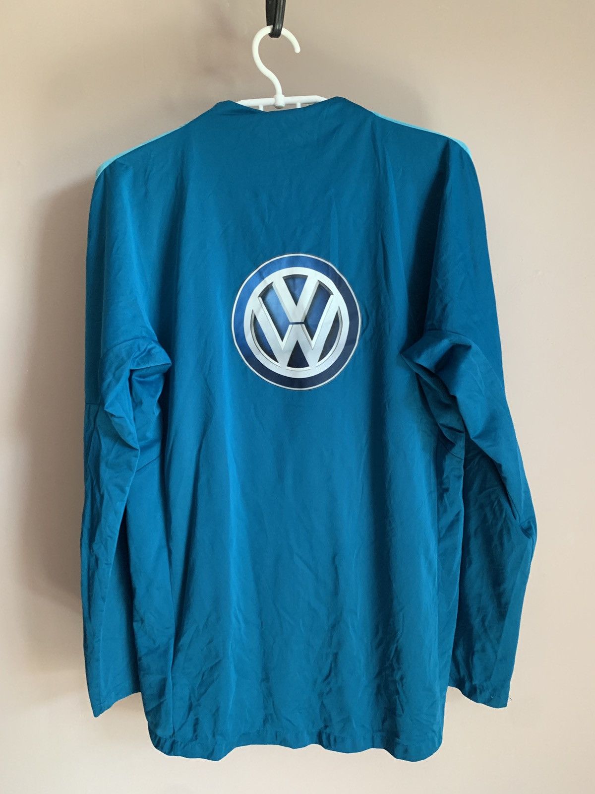 Nike VFL Wolfsburg 1/3 Zip Football Shirt Nike Soccer Jersey Sz S Size US S / EU 44-46 / 1 - 2 Thumbnail