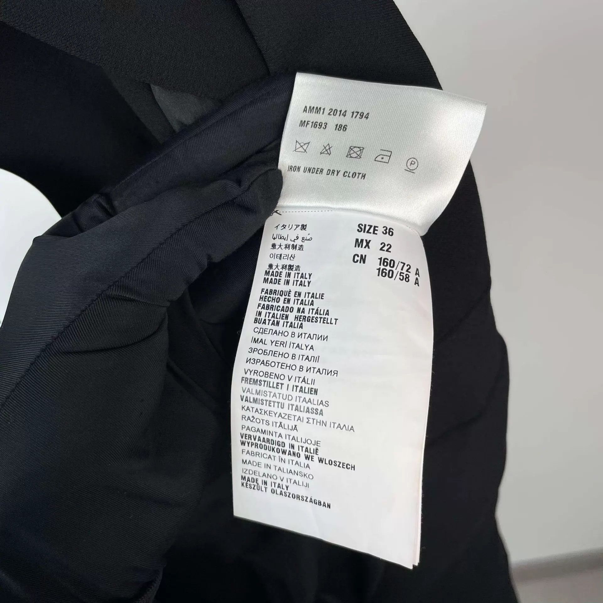 Miu Miu MIU MIU 95 New Cotton Tie Black Dress 36 Size XS / US 0-2 / IT 36-38 - 6 Thumbnail