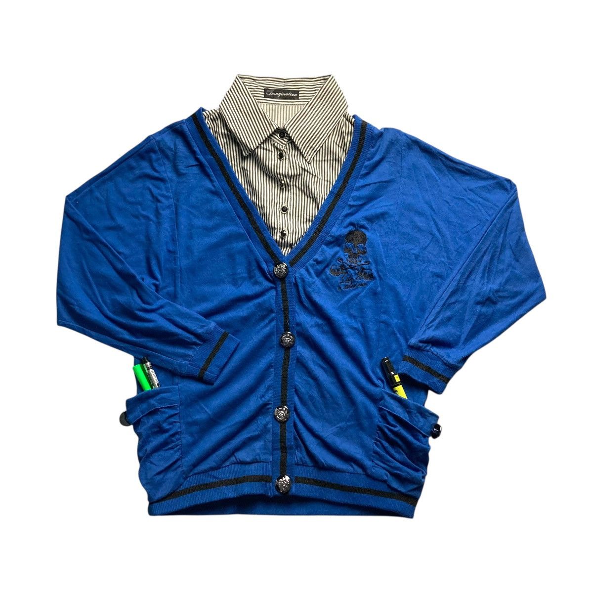 Hysteric Glamour Skull Cardigan | Grailed