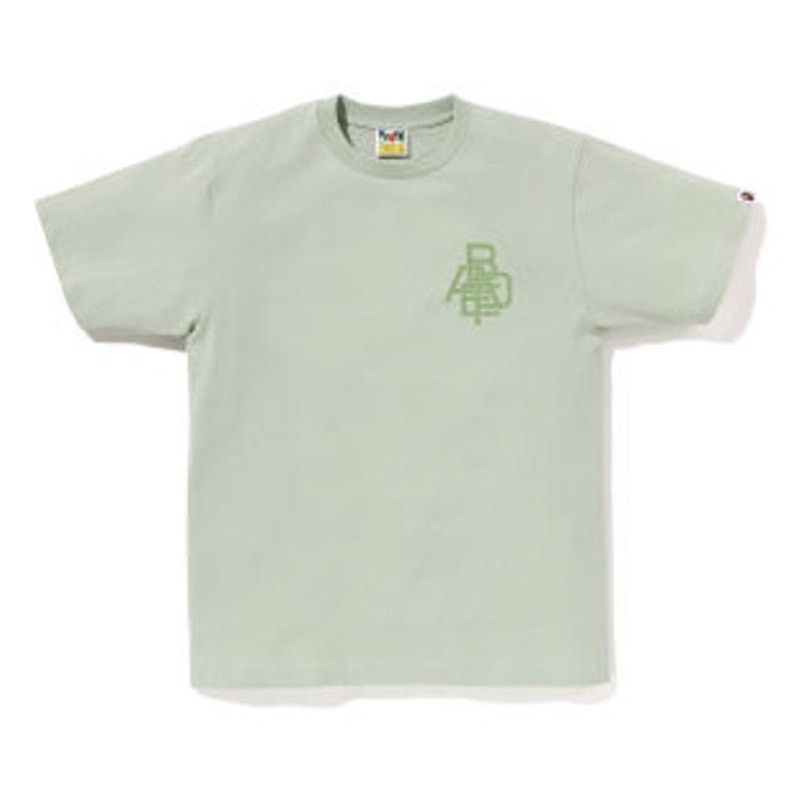 image of Pigment Bape Logo Tee in Green, Men's (Size 2XL)