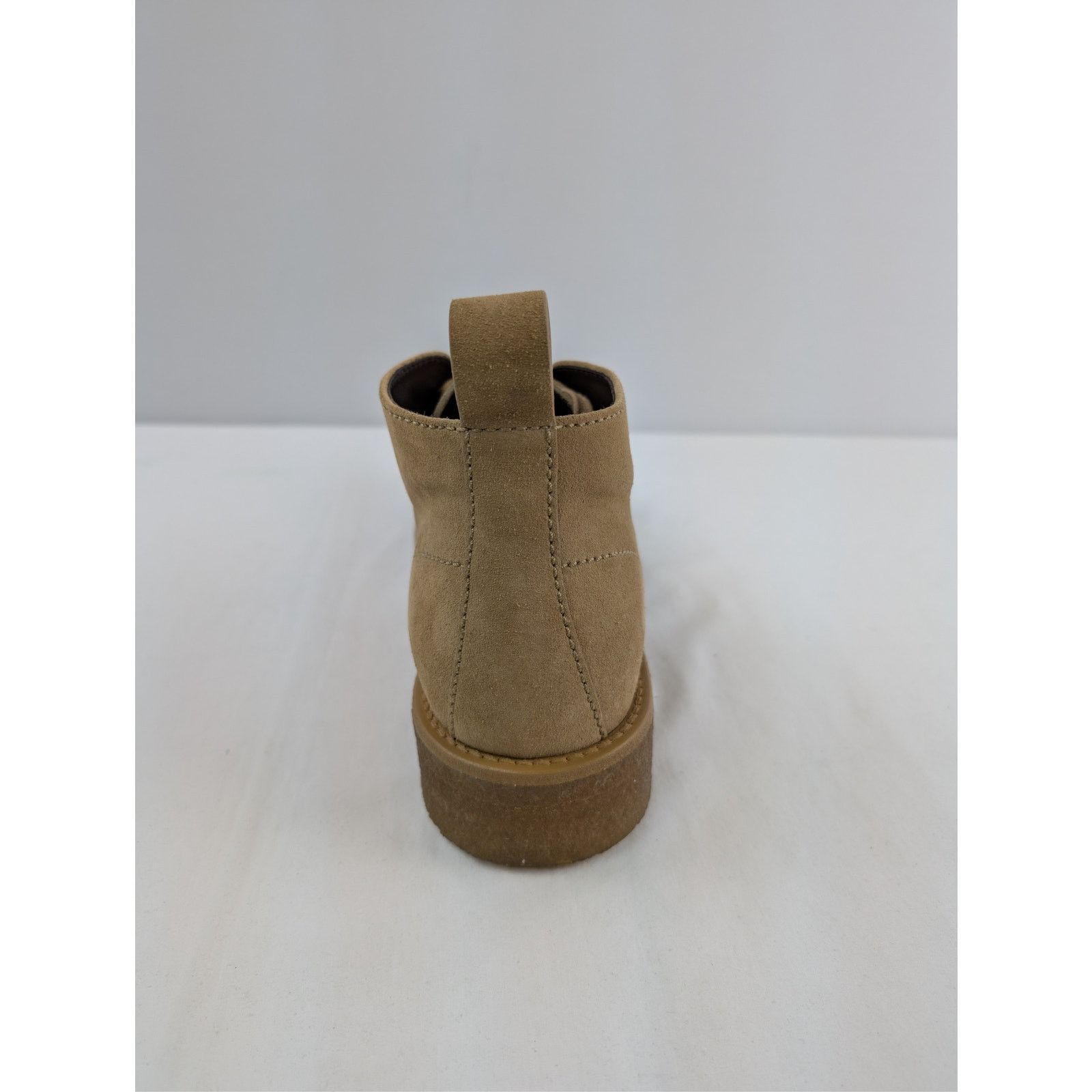 Bottega Veneta o1rshd1 Deep NuBuck Helium Ankle Boot in Camel Size US 10 / EU 43 - 14 Thumbnail