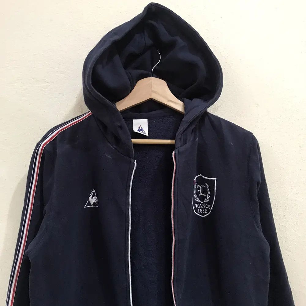 Le Coq Sportif × Vintage Le Coq Sportif Small Logo Hoodies Size US S / EU 44-46 / 1 - 3 Thumbnail