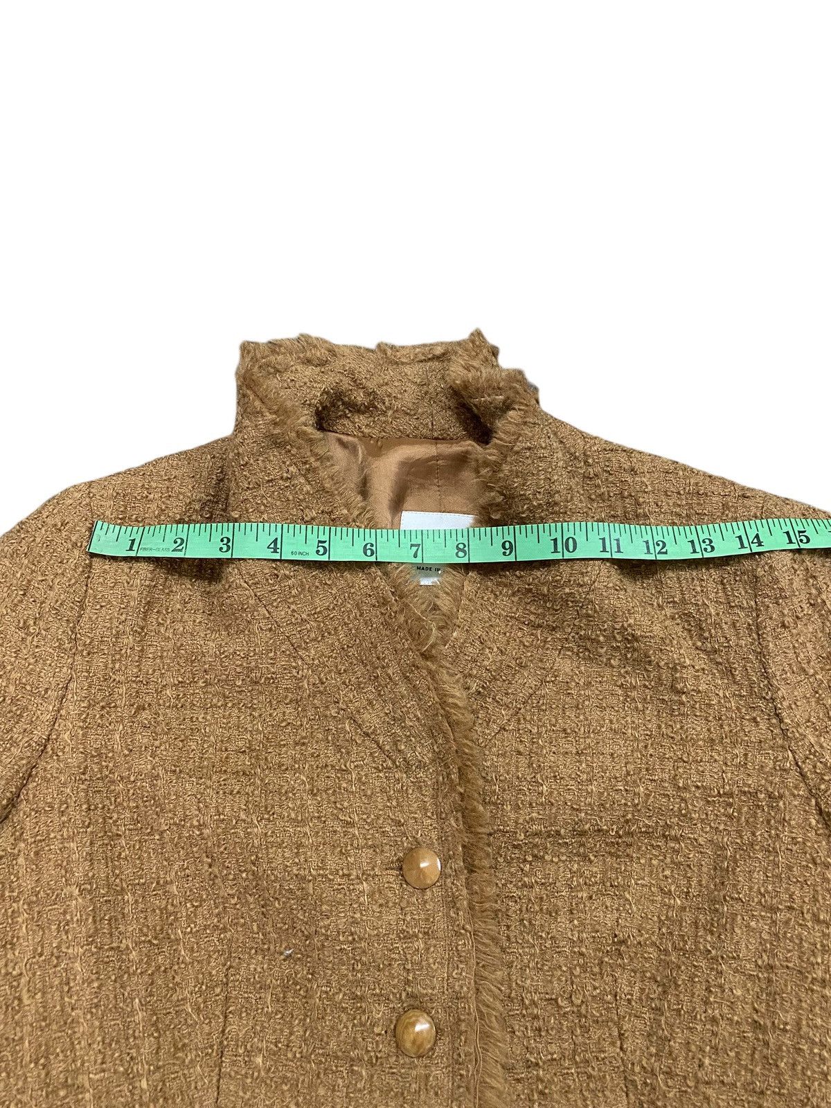Moschino Moschino Cheap And Chic Wool Button Jacket Brown Colour Size M / US 6-8 / IT 42-44 - 16 Thumbnail