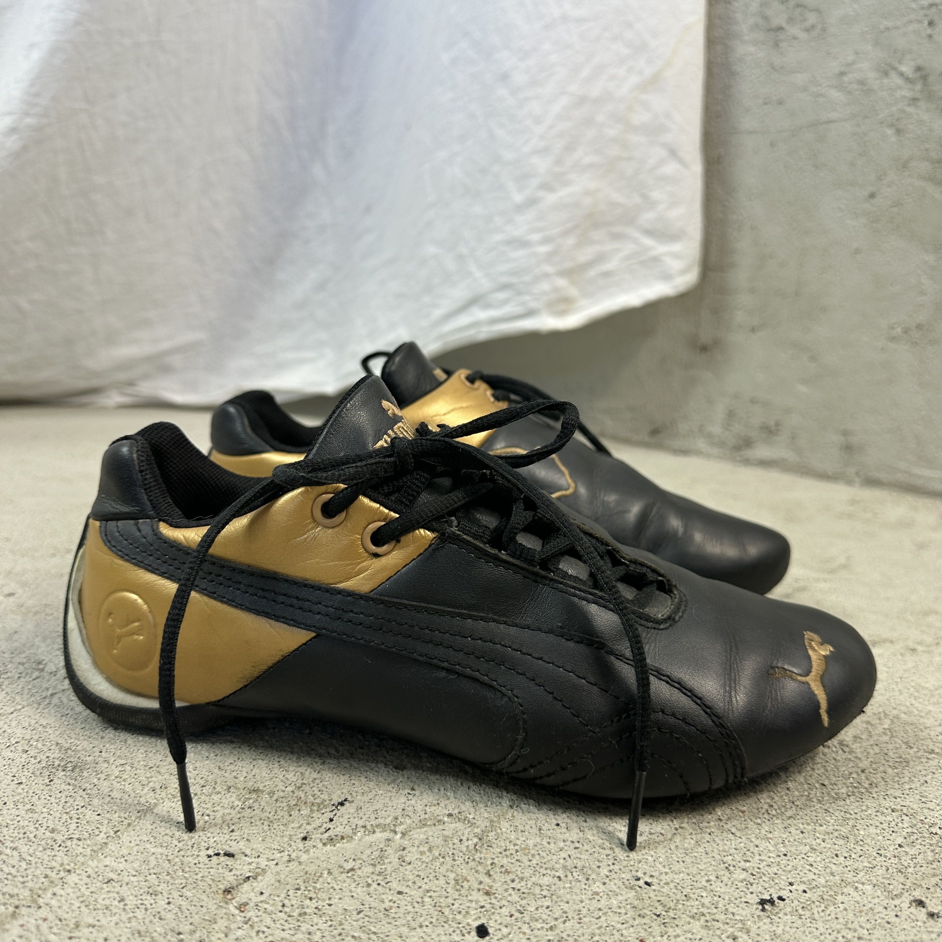 Puma × Vintage Vintage 00s Puma Speedcat Leather Shoes Size US 7 / EU 40 - 4 Thumbnail