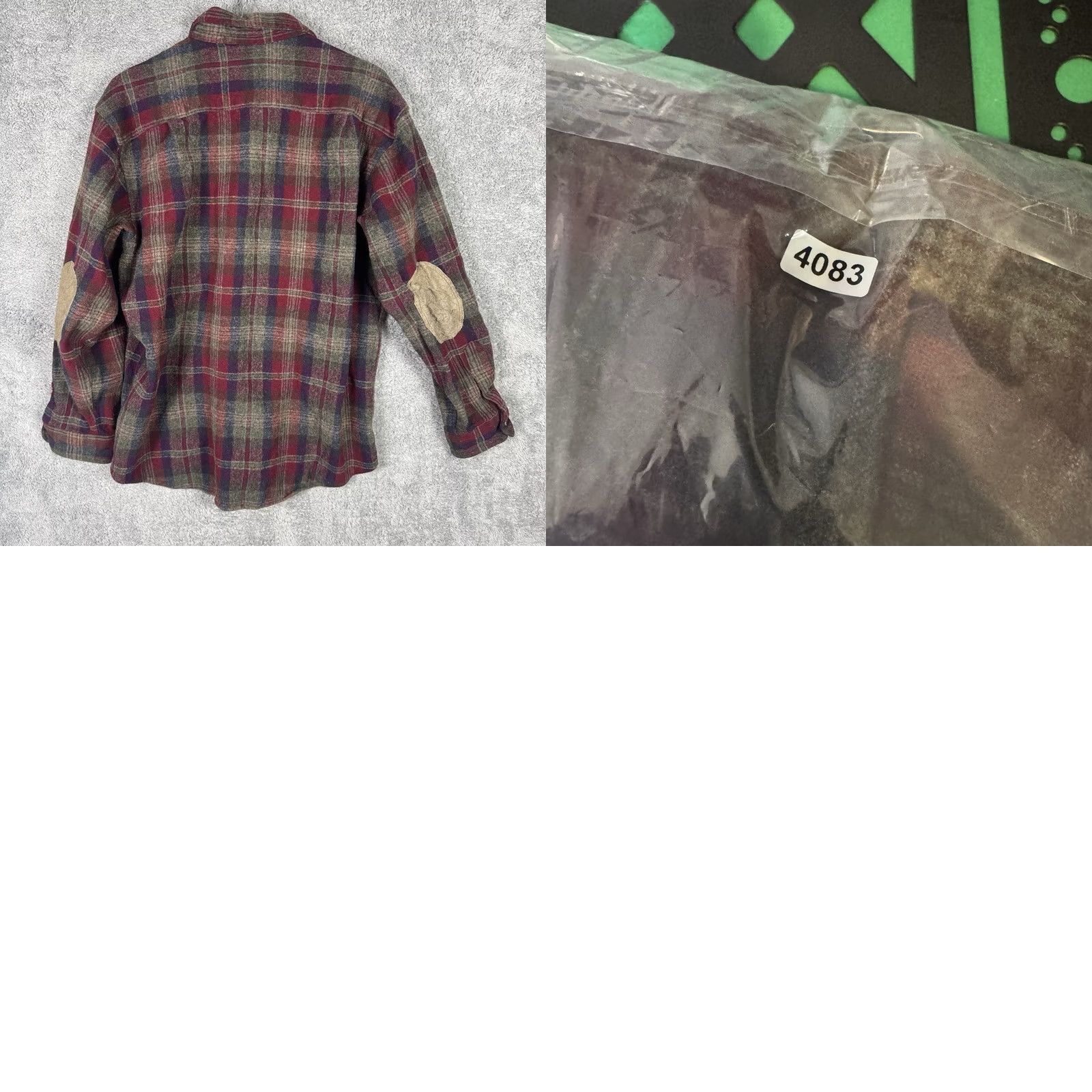 Pendleton Pendleton Shirt Men L Vintage Pure Virgin Wool Flannel Plaid Button-Up Long Sleeve Casual Workwear USA Made Size US L / EU 52-54 / 3 - 8 Thumbnail