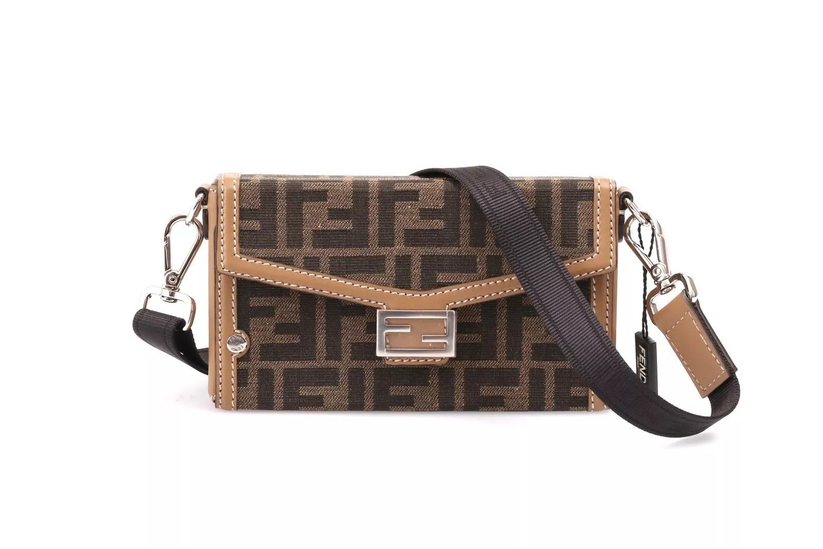 Fendi o1s1wg111224 Size: OS / Baguette Soft Trunk Phone Pouch Size ONE SIZE - 1 Thumbnail