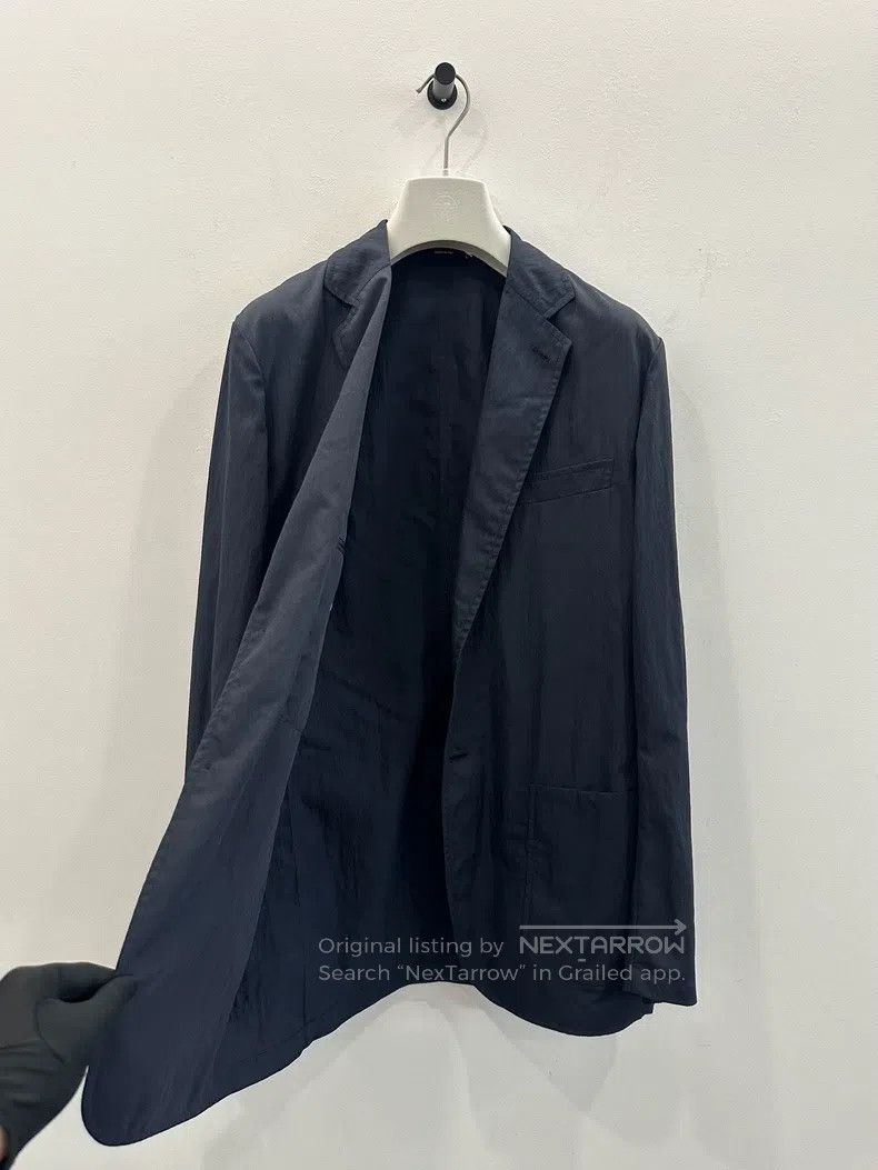 Hermes Hermes Dark blue men's casual blazer Size 46R - 3 Thumbnail
