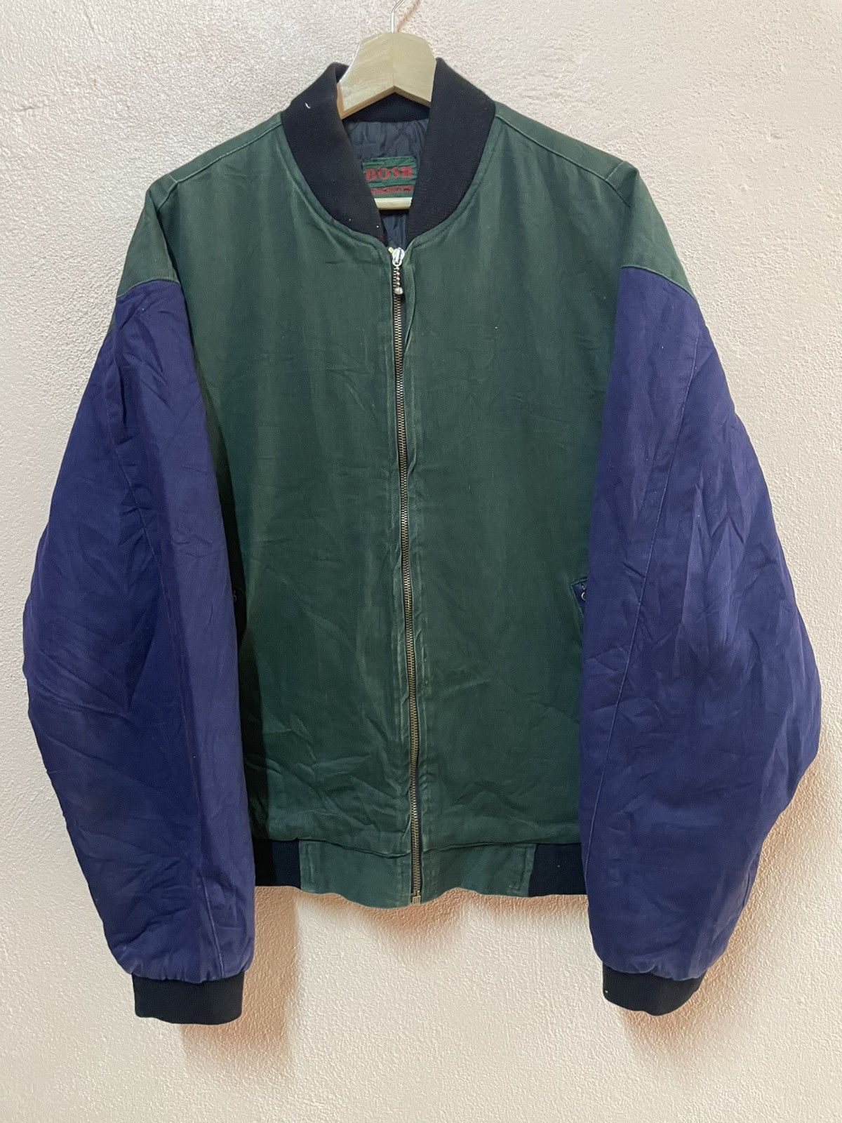 Vintage Vintage Dosh Manchester Letterman jacket Made in Britain Size US L / EU 52-54 / 3 - 3 Thumbnail