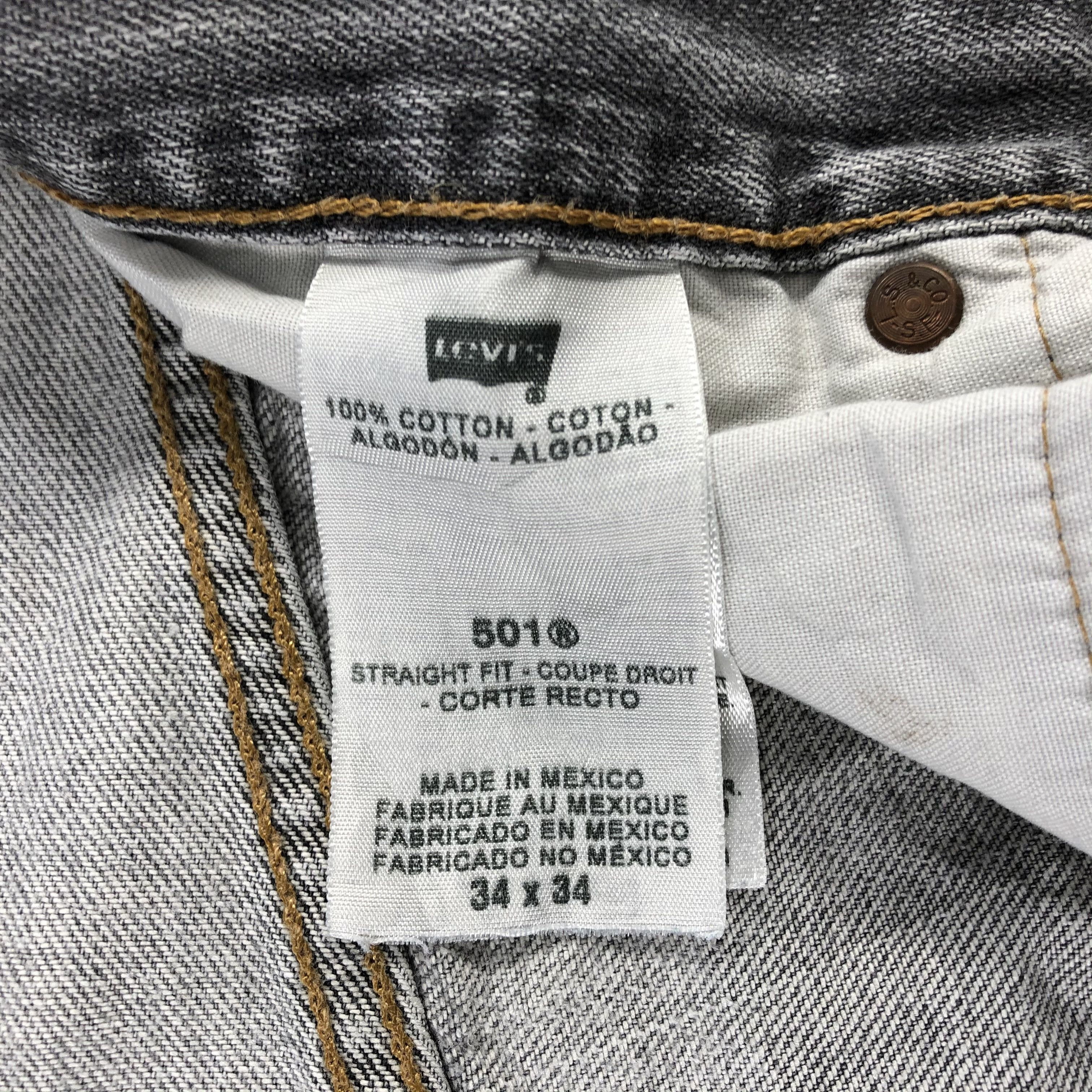Levi's Vintage Levis 501 Jeans-JM3038 Size US 35 - 13 Thumbnail