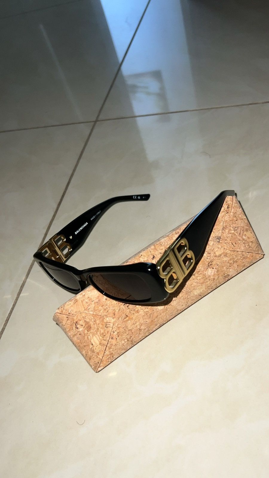 Balenciaga Balenciaga Dynasty Sunglasses BB Size ONE SIZE - 2 Thumbnail