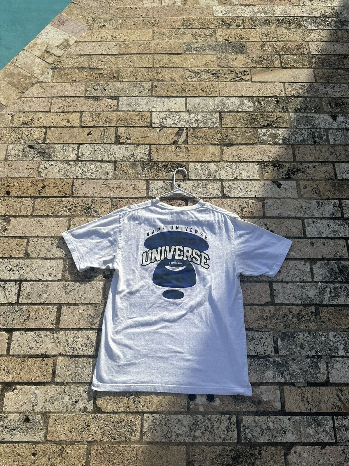 Aape × Bape AAPE UNIVERSE MOONFACE GRAPHIC TEE Size US XL / EU 56 / 4 - 2 Thumbnail