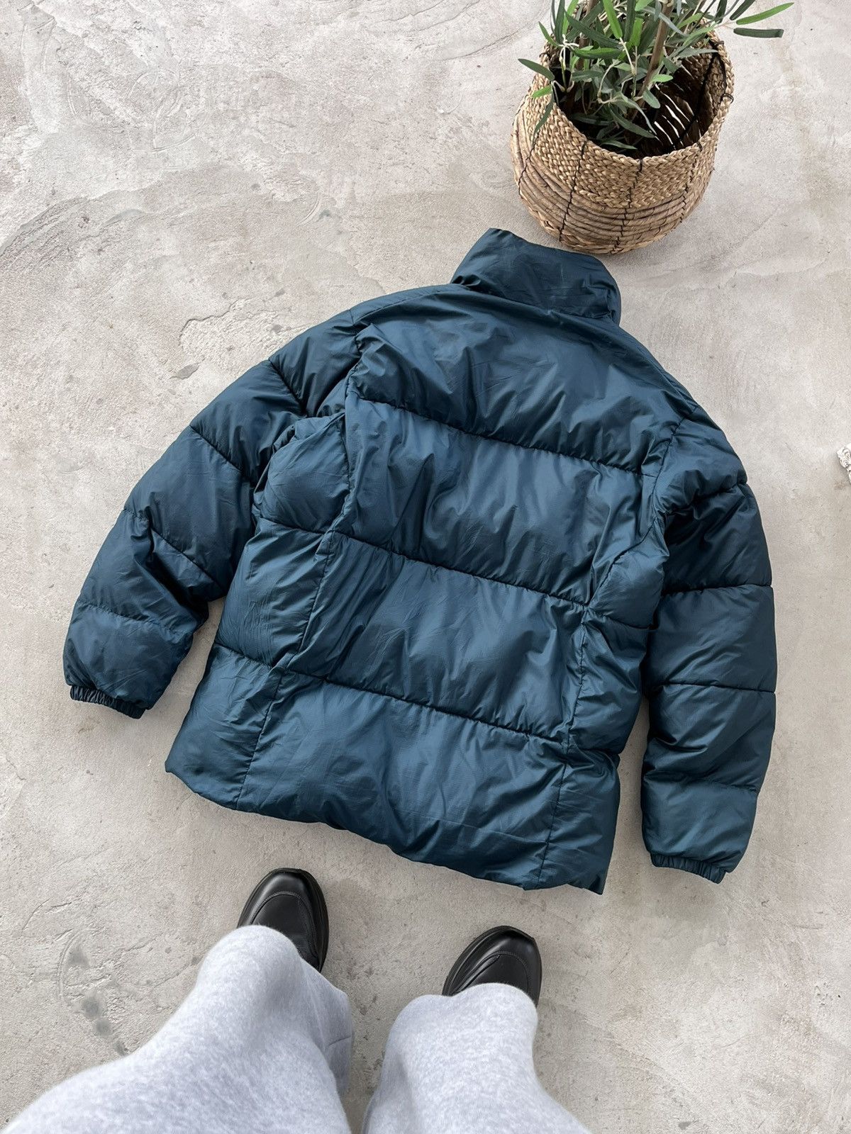 Columbia Vintage Columbia Long Puffer Jacket Blue Small Logo Outdoor Size US L / EU 52-54 / 3 - 2 Thumbnail