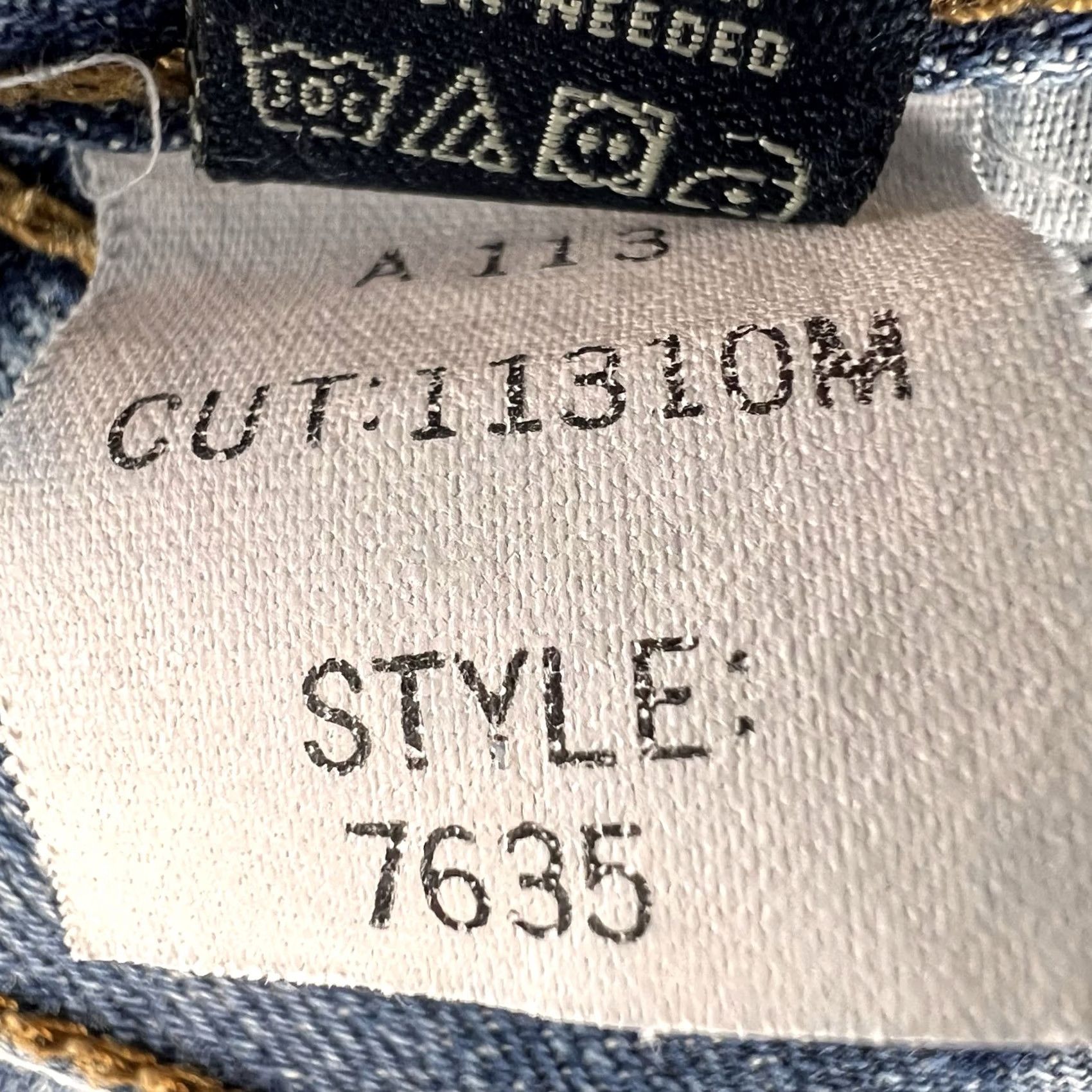 American Eagle Outfitters VINTAGE American Eagle Outfitters Jeans Women Bootcut 14 Blue Denim Y2K VTG Jeans Regular Womens Size 36" / US 14 / IT 50 - 3 Thumbnail