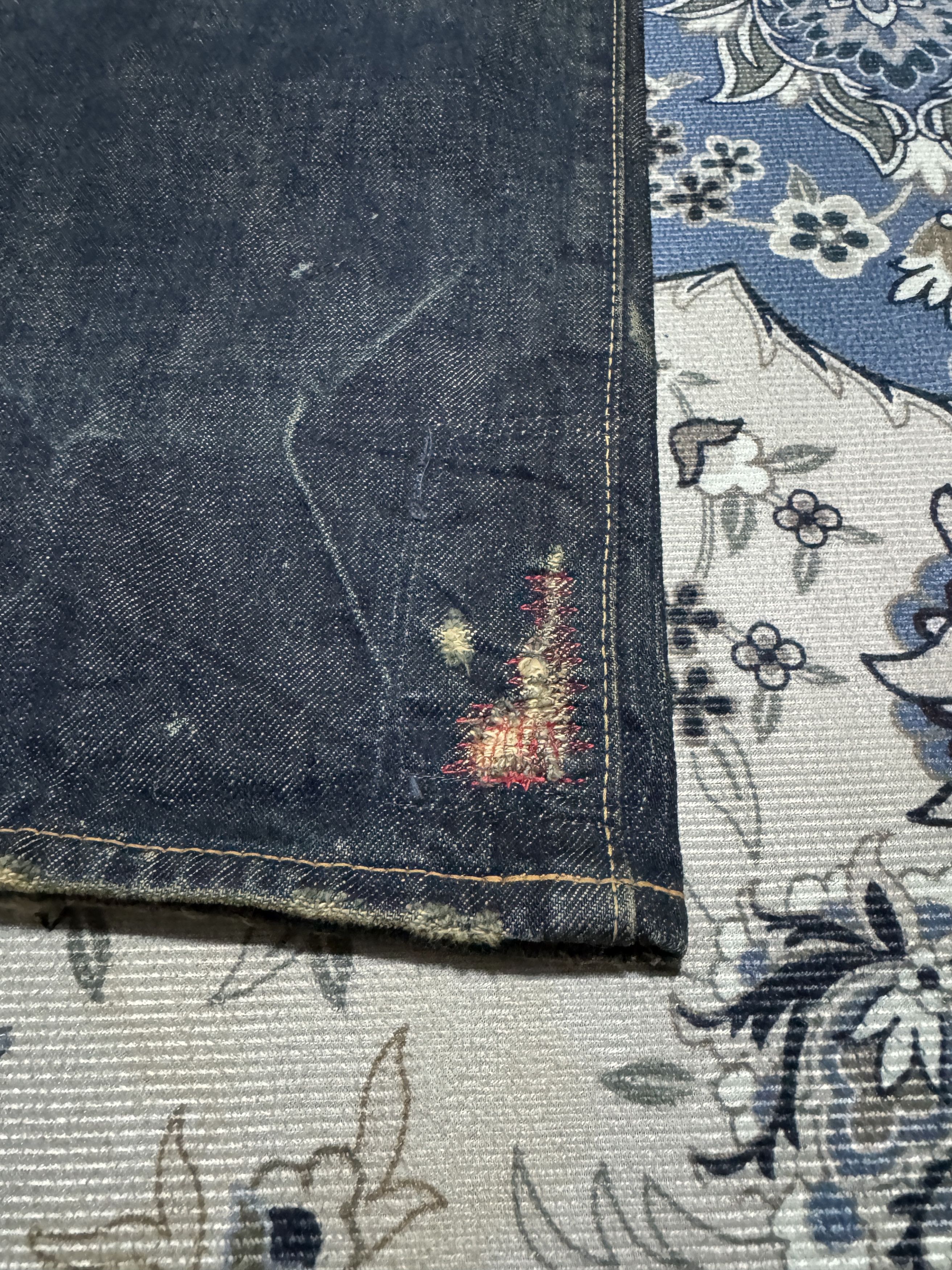 ANACHRONORM × Japanese Brand Anachronorm Rusty The New Vintage Distressed Style Jeans Size US 30 / EU 46 - 8 Thumbnail