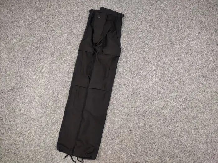Japanese Brand Vintage Industries tactical Military Black Cargo Pants Size US 32 / EU 48 - 2 Thumbnail