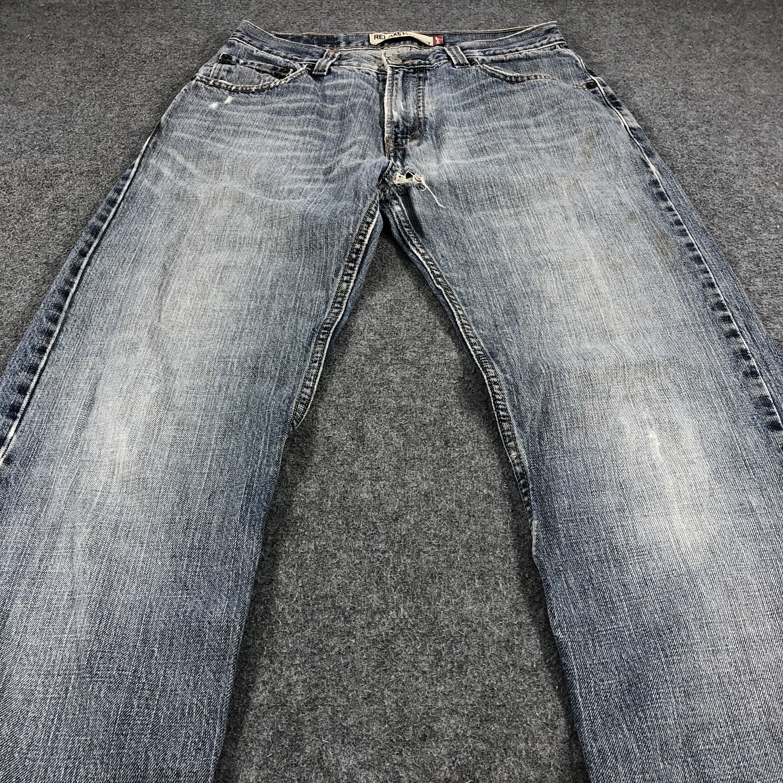 Levi's Vintage Levis 559 Jeans Faded Blue Denim-J1109 Size US 31 - 3 Thumbnail