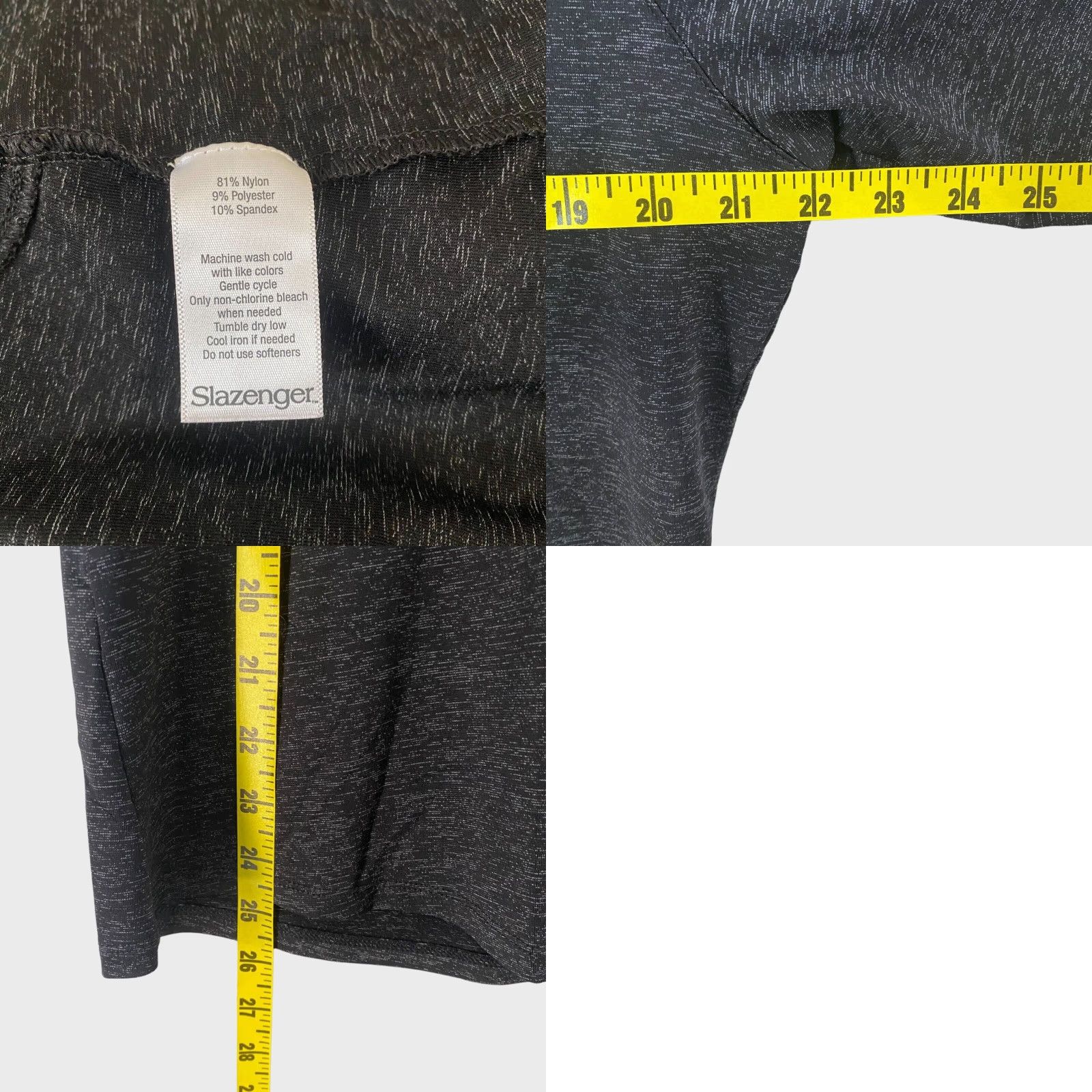 Vintage Slazenger Golf Pullover 1/4 Zip Mens XL Black Athletic Stretch Long Sleeve Size US XL / EU 56 / 4 - 8 Thumbnail