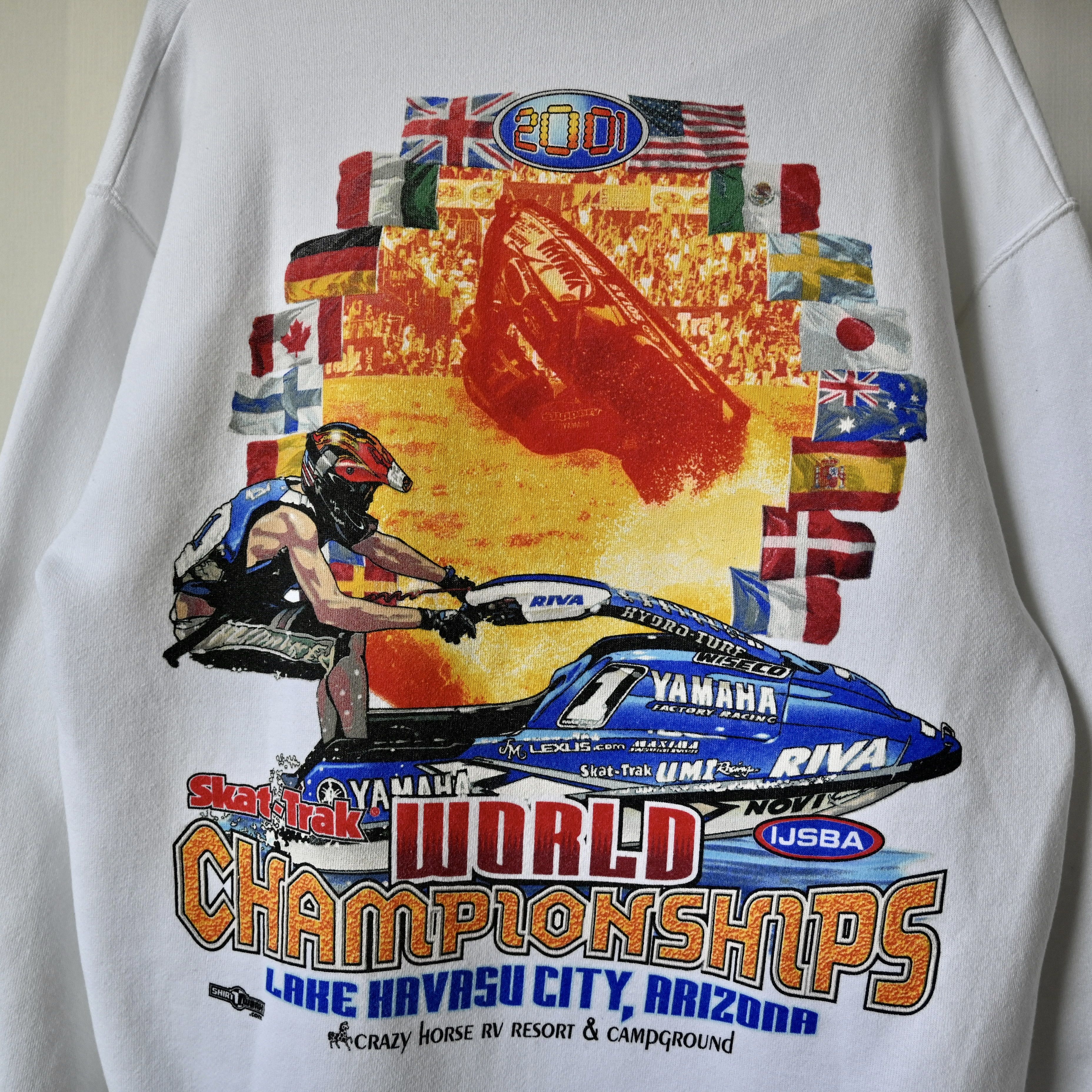 Vintage VTG 2001 Skat-Trak world championships sweatshirt Size US XL / EU 56 / 4 - 5 Thumbnail