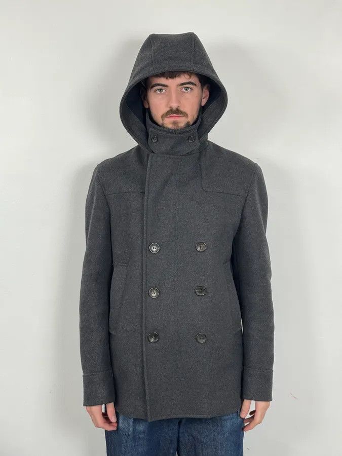 Gucci AW2013 Gucci Grey Naval Wool Jacket Size US M / EU 48-50 / 2 - 2 Thumbnail