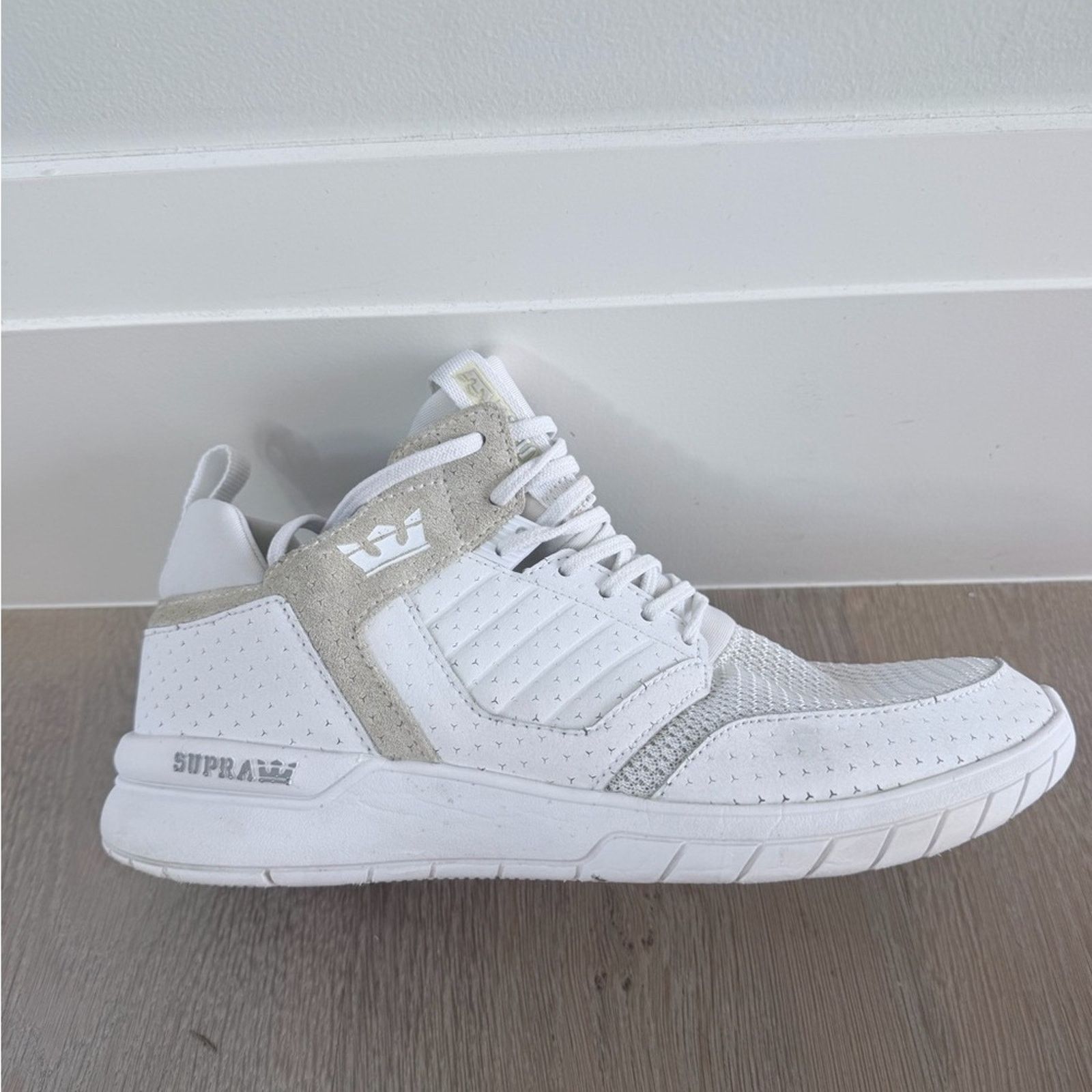 Supra Stylish Y2K Supra White Men's Sneakers size 9 Size US 9 / EU 42 - 9 Thumbnail