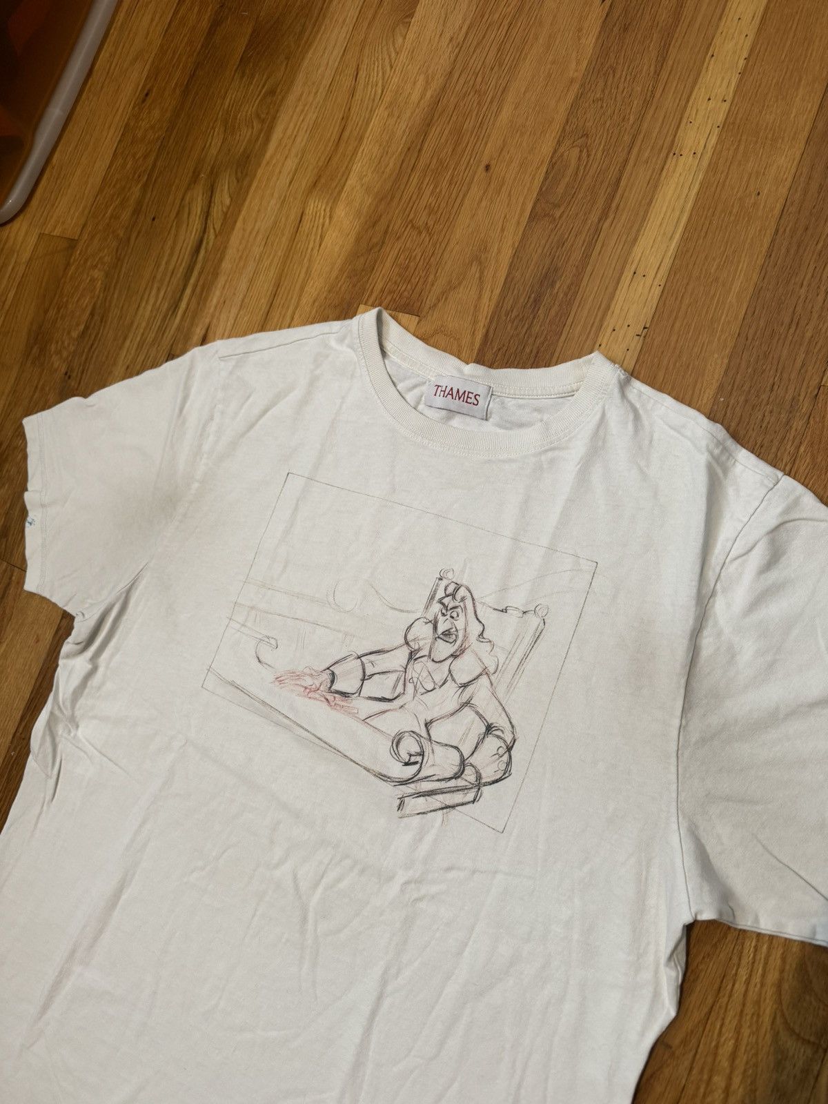 Thames × Thames MMXX. THAMES MMXX HOOK SS T-SHIRT WHITE Size US L / EU 52-54 / 3 - 2 Thumbnail