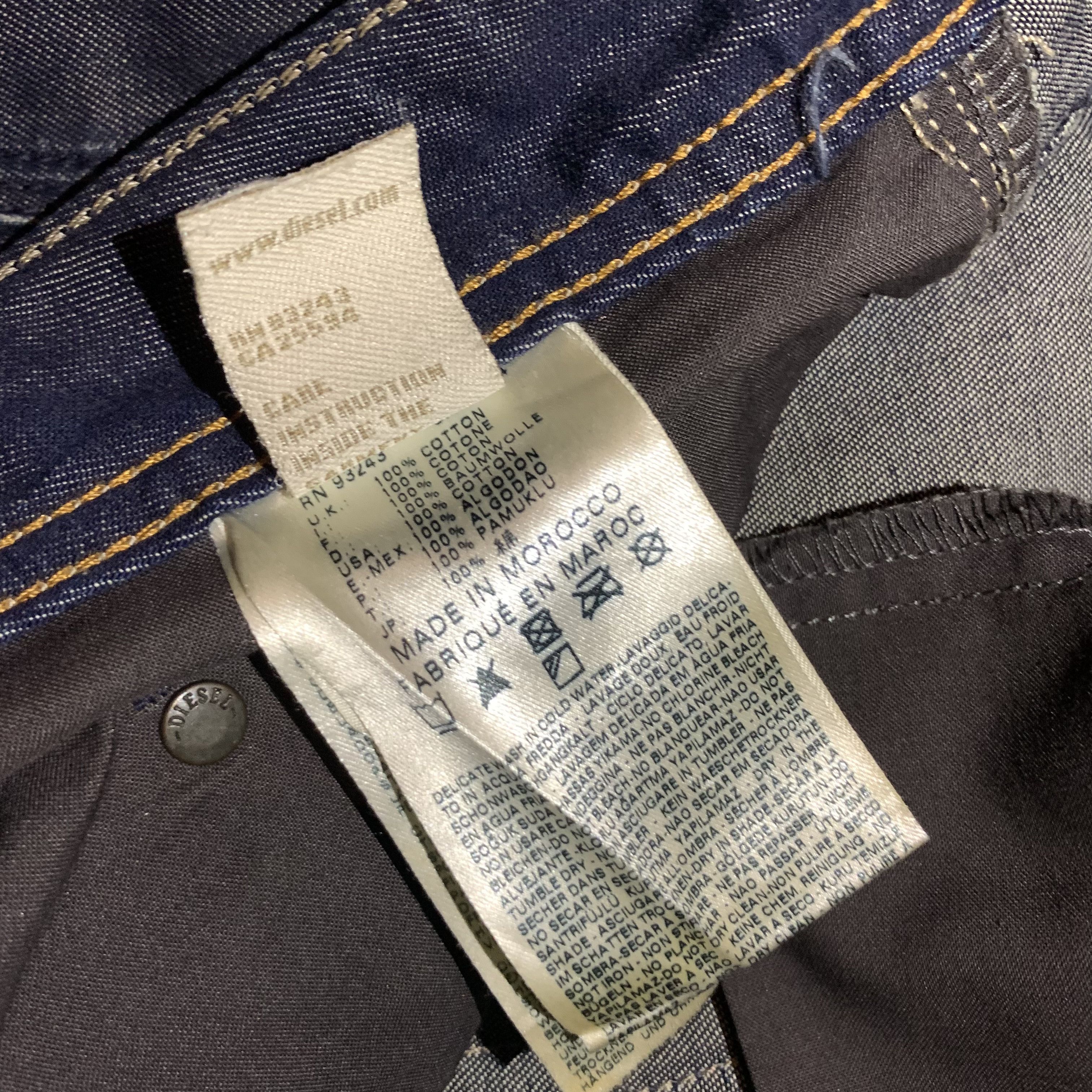 Diesel Diesel Thanaz Slim Skinny Denim Pants Size US 29 - 13 Thumbnail