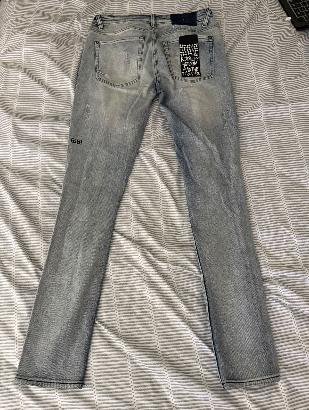 Ksubi Van Winkle Trashed Dreams Size US 30 / EU 46 - 2 Thumbnail
