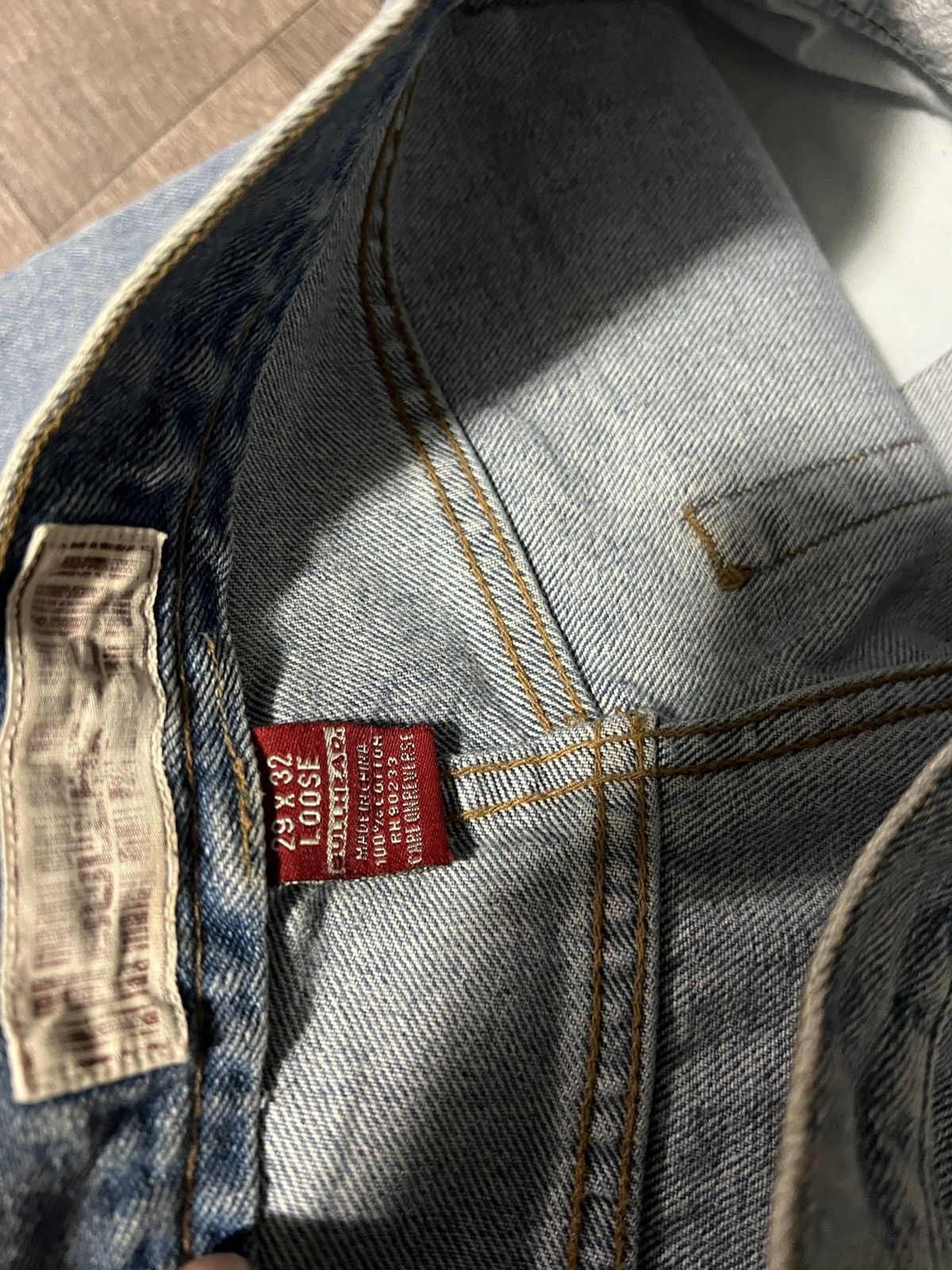 Vintage NWT Bullhead Denim Loose Fit 29x32 Size US 29 - 8 Thumbnail