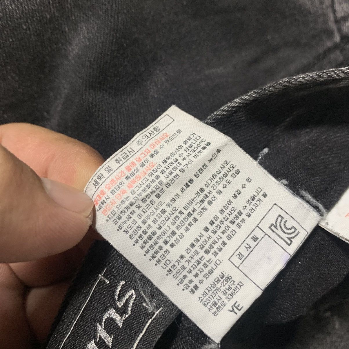 Japanese Brand Buckaroo Distressed Boro Faded Ifsix Vkeii Gothic Lgb Style Size US 31 - 12 Thumbnail