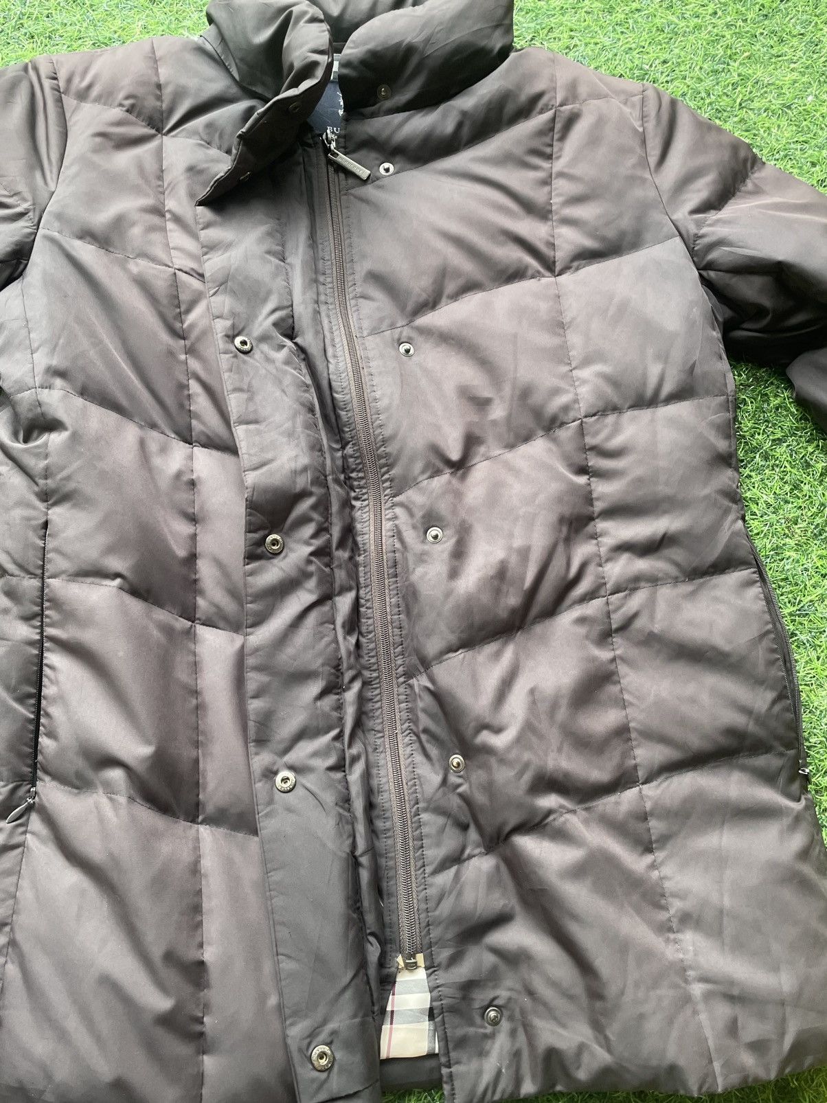 Burberry Authentic Burberry Quilted Jacket – Nova Check Lining Size US M / EU 48-50 / 2 - 6 Thumbnail