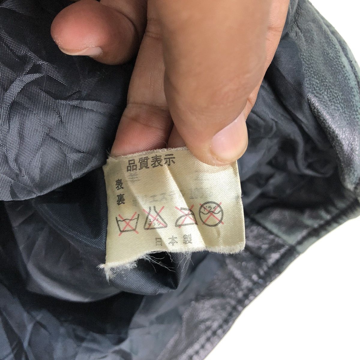 Japanese Brand Vintage Genuine Leather Vest Jacket Size US M / EU 48-50 / 2 - 3 Thumbnail