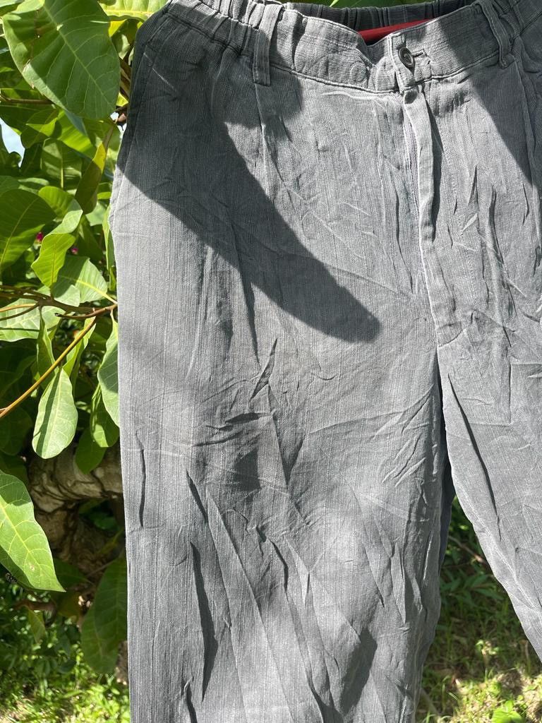 Issey Miyake Issey Miyake Casual Stripe Pants Size US 30 / EU 46 - 2 Thumbnail