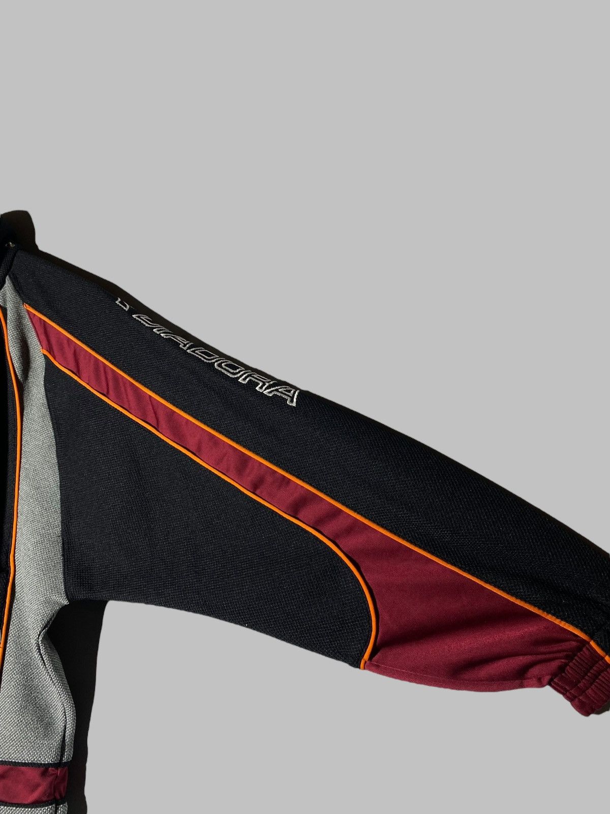 Diadora × Vintage Vintage 90s AS Roma Diadora Full Zip Top Stylish Sportwear Size US S / EU 44-46 / 1 - 11 Thumbnail