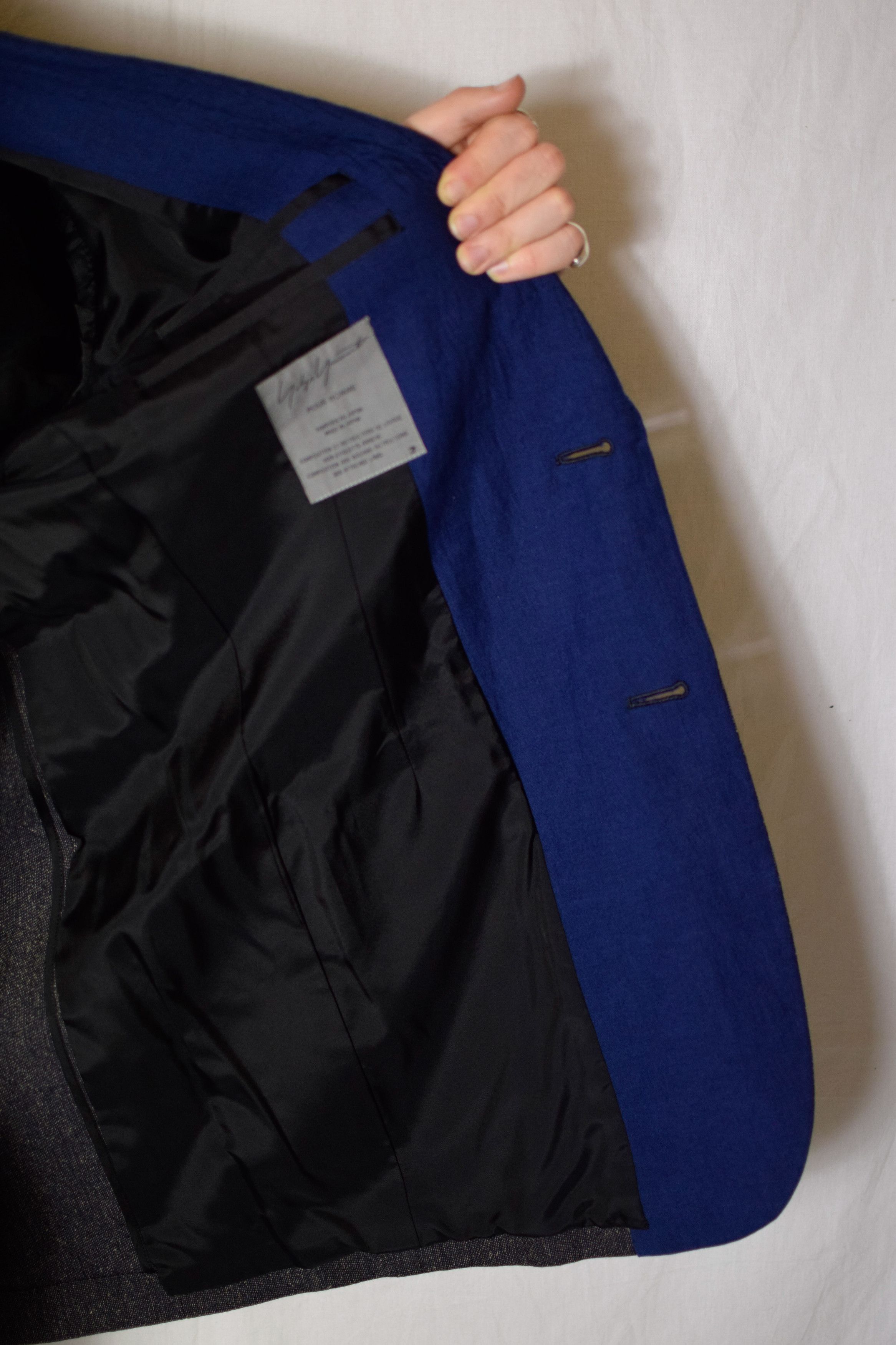 Yohji Yamamoto YYPH SS09 Patchwork Blazer - HV-J21-319 Size 50R - 12 Thumbnail