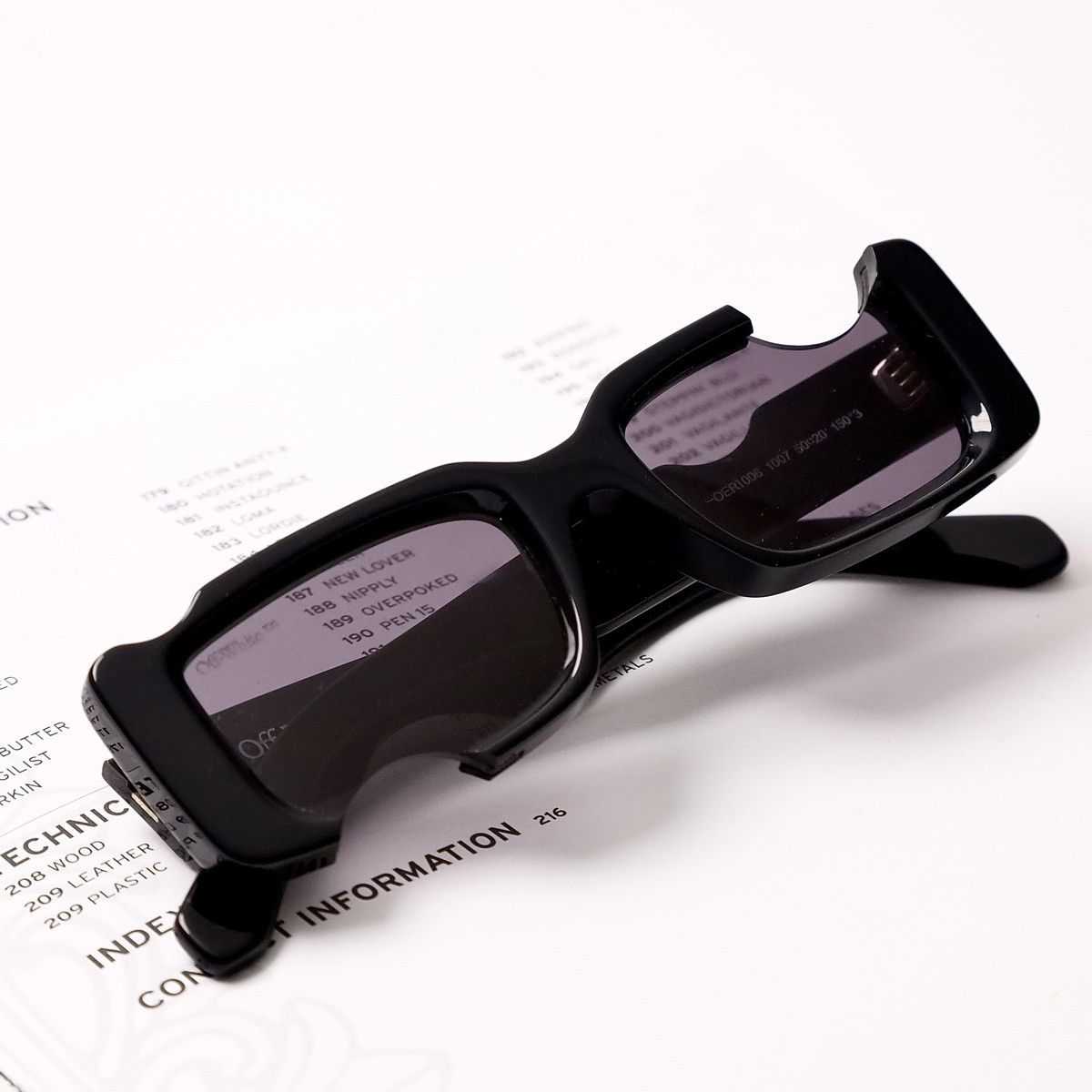 Off-White OFF WHITE CADY CUT SUNGLASSES Size ONE SIZE - 6 Thumbnail