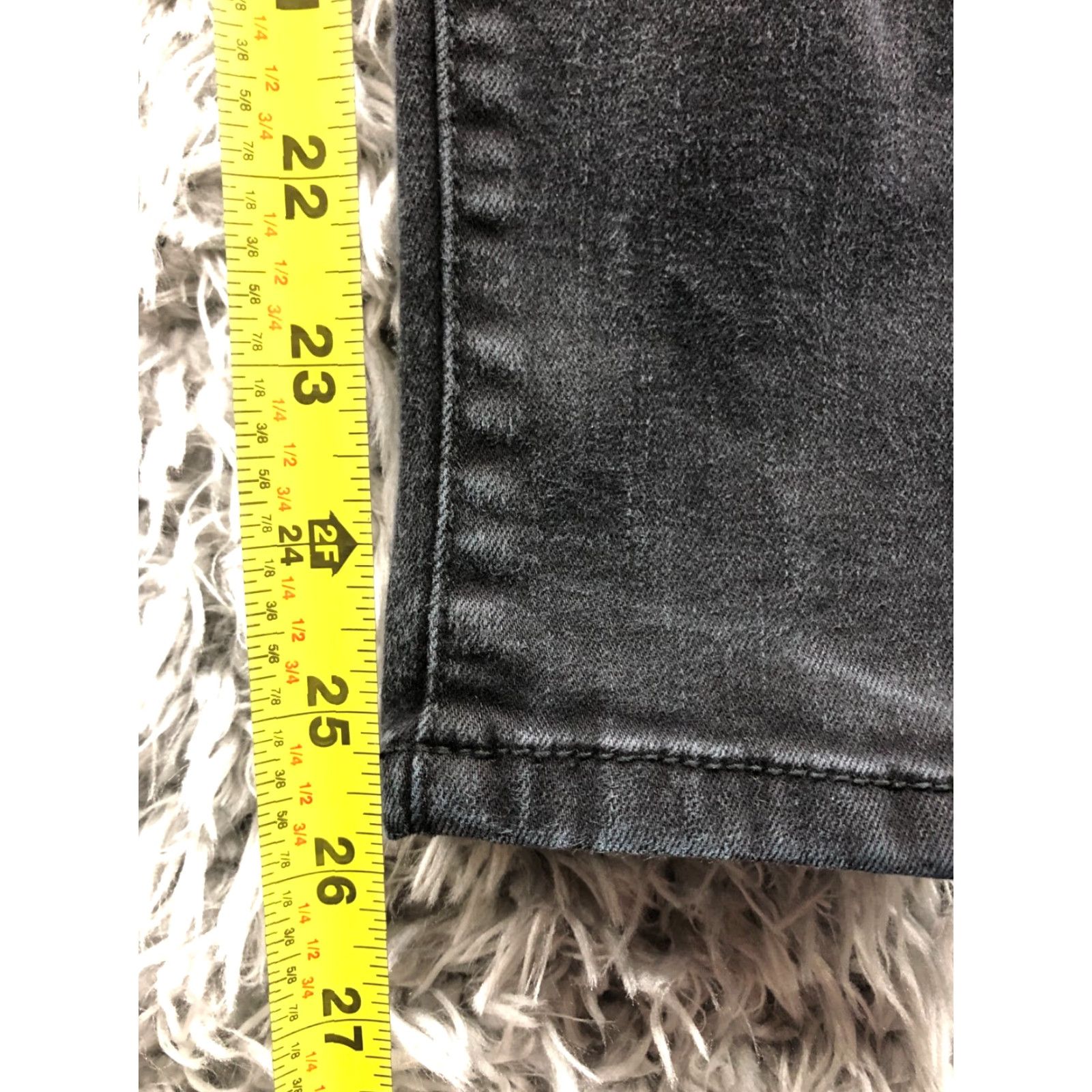 Vintage No Boundaries Jeans Skinny Jeans Size 9 Juniors Dark Wash Black Rise High 27in 5-Pocket Denim Cotton Modern Size 30" / US 8 / IT 44 - 3 Thumbnail