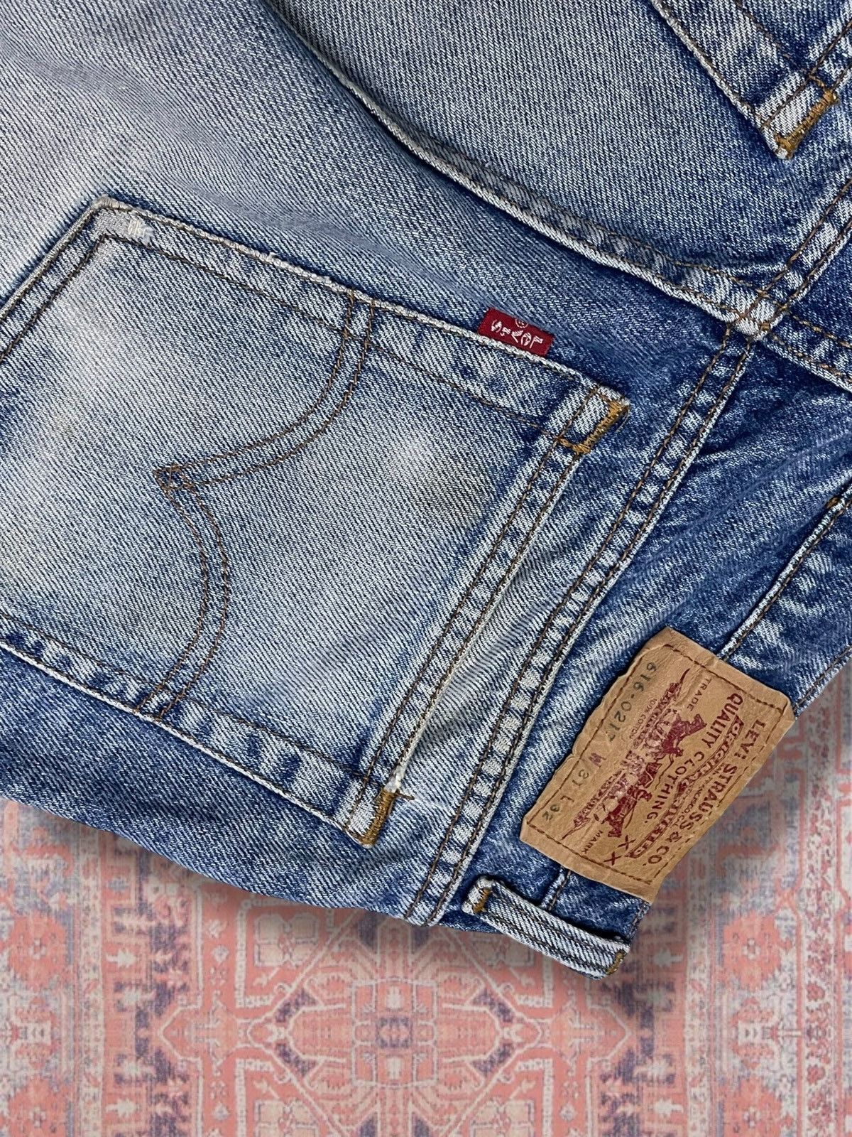 Levi's Vintage Clothing Vintage 1990s Rare Designer Levis 616 Mudwash Distressed Size US 29 - 16 Thumbnail