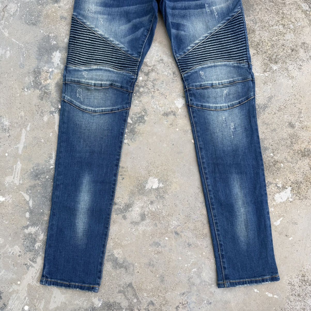Japanese Brand W31 Vintage Balmain denim jean pants Size US 31 - 3 Thumbnail