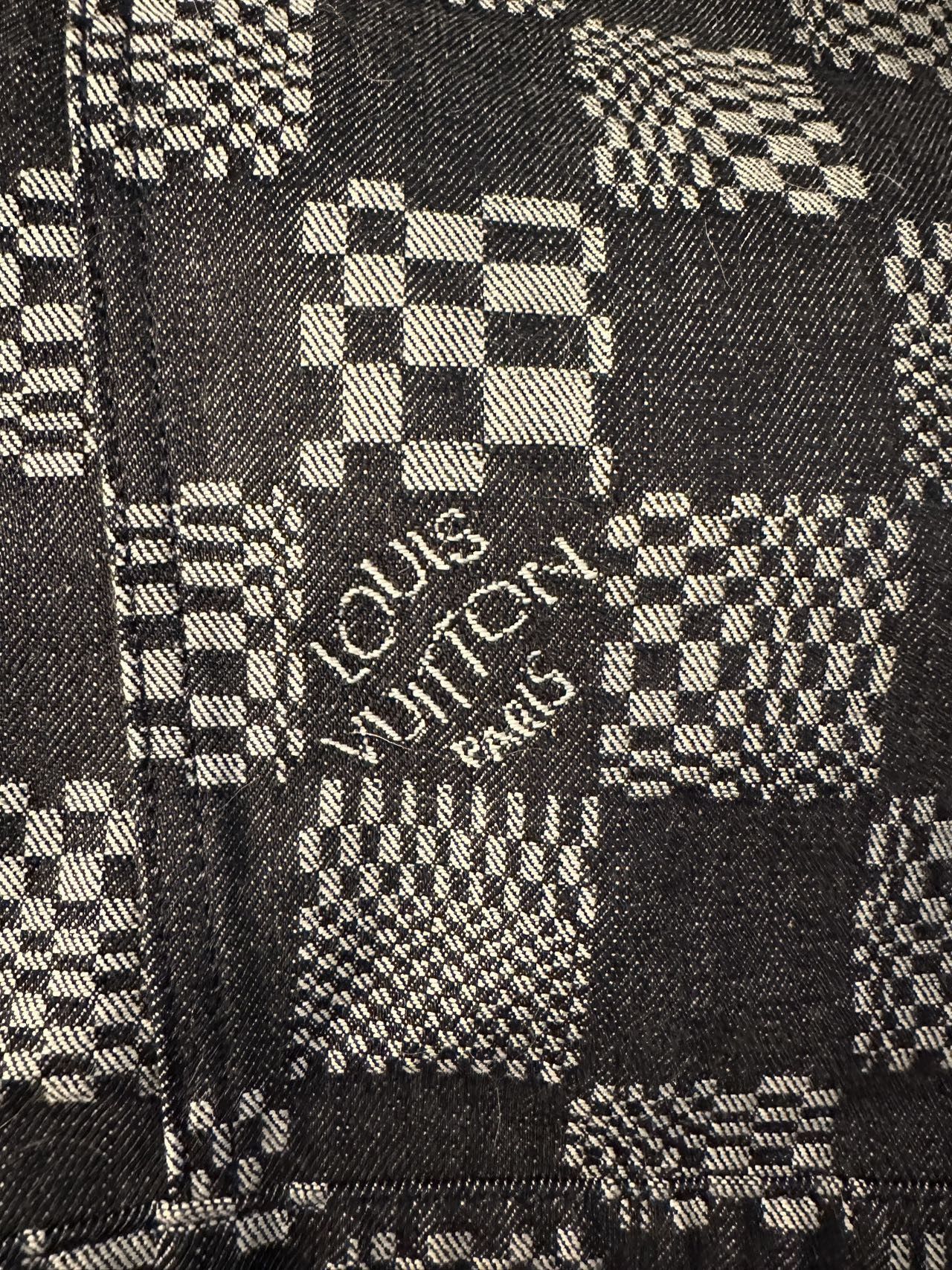 Louis Vuitton Distorted Denim Jacket