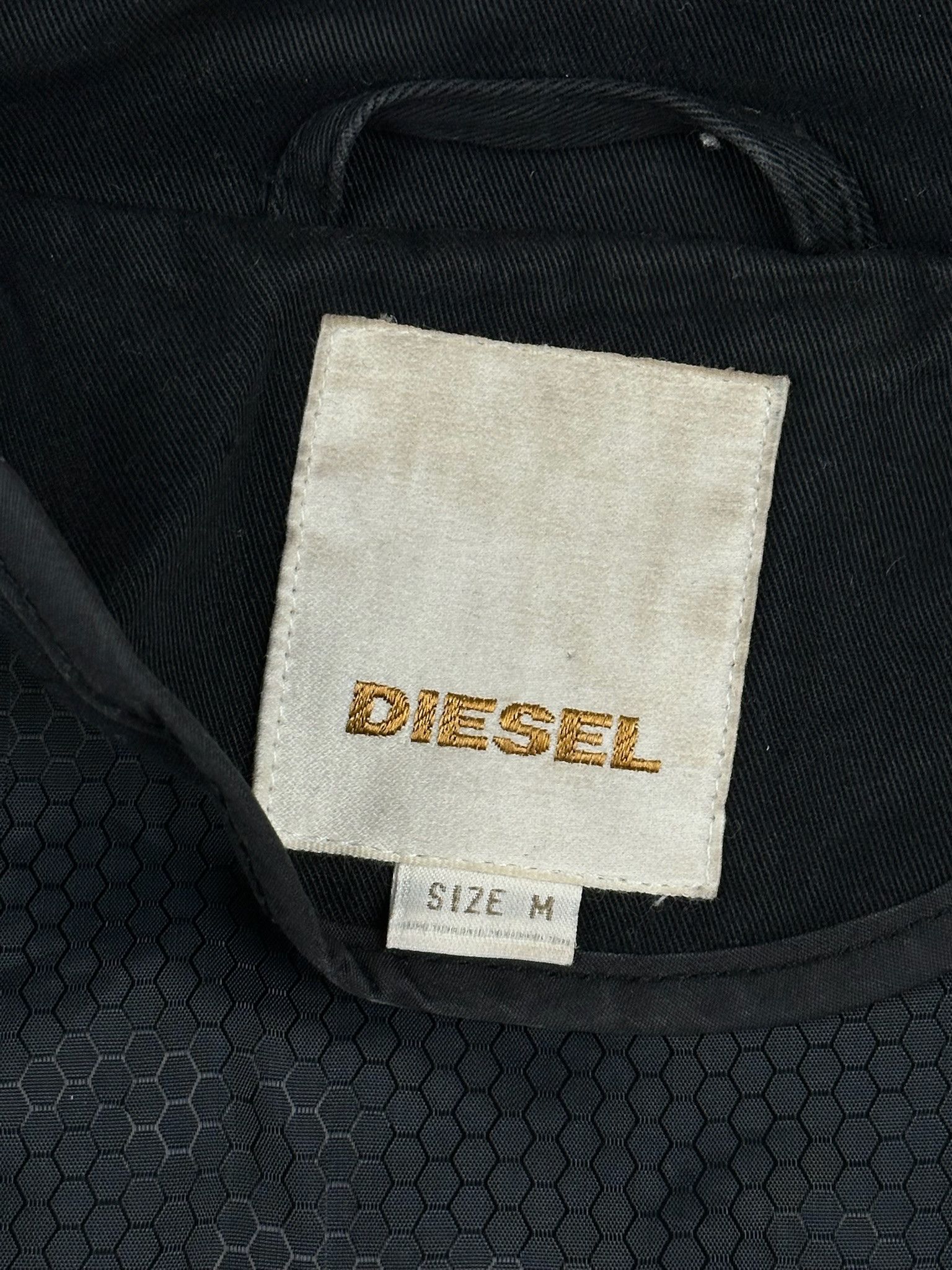 Diesel Diesel Black Belted Trench Coat Size US M / EU 48-50 / 2 - 7 Thumbnail