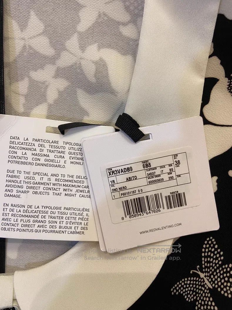 Valentino Valentino Butterfly print dress Size S / US 4 / IT 40 - 4 Thumbnail
