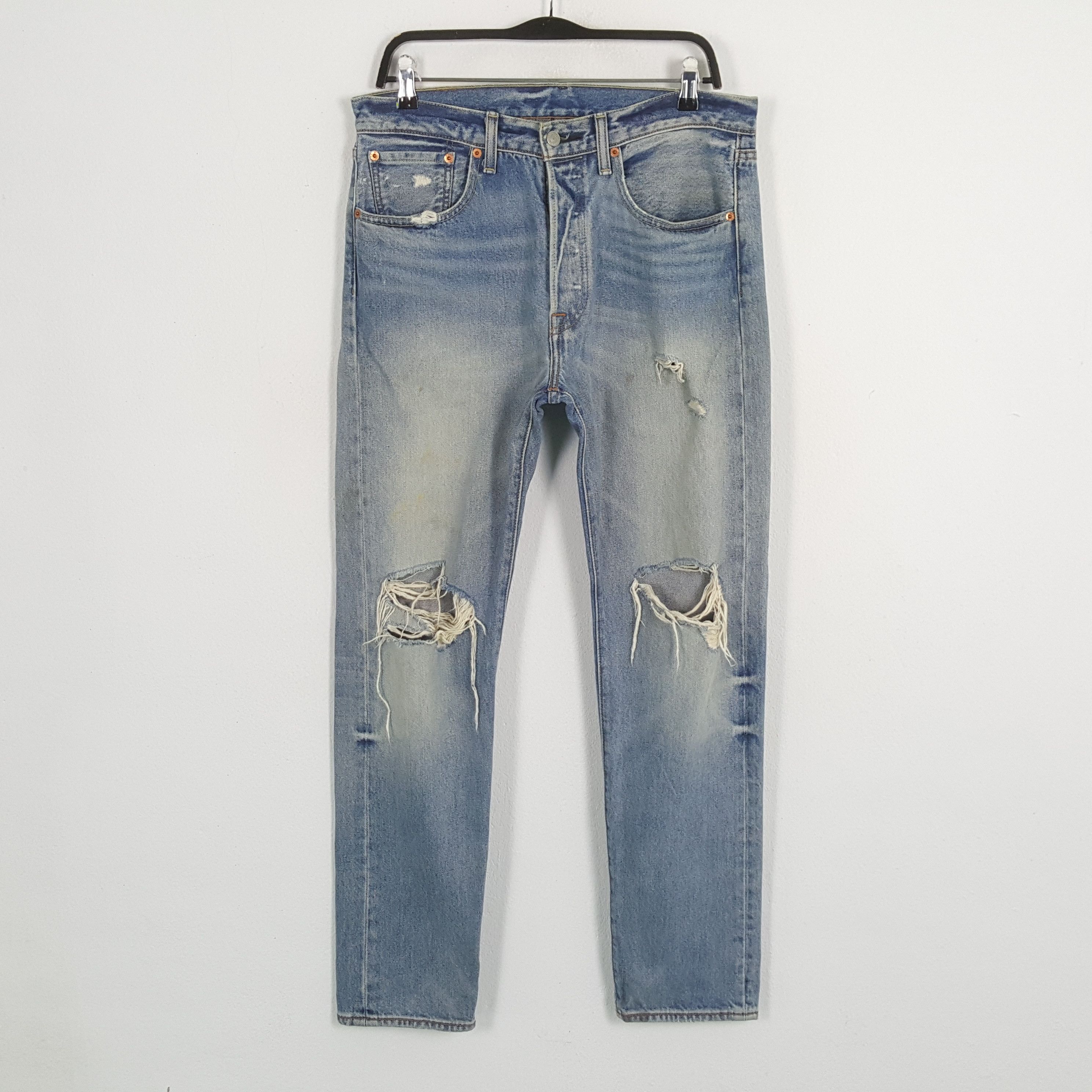 Levi's × Vintage LEVI'S Streetwear Style Distressed Jeans Size US 32 / EU 48 - 1 Thumbnail
